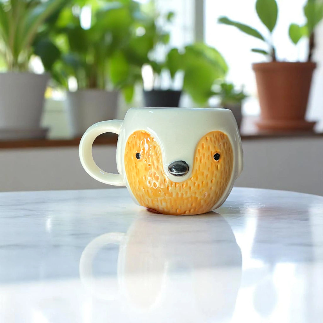 Yellow Bear Mugs - Clayful Homes