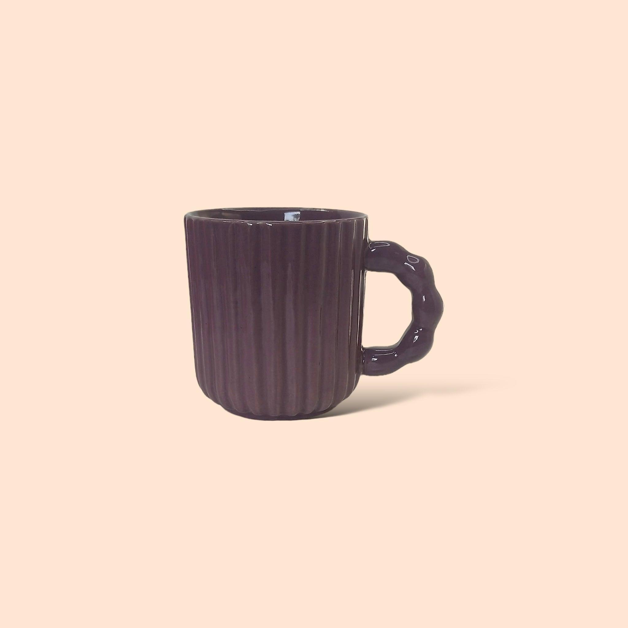 Purple Bracelet Mug - Clayful Homes