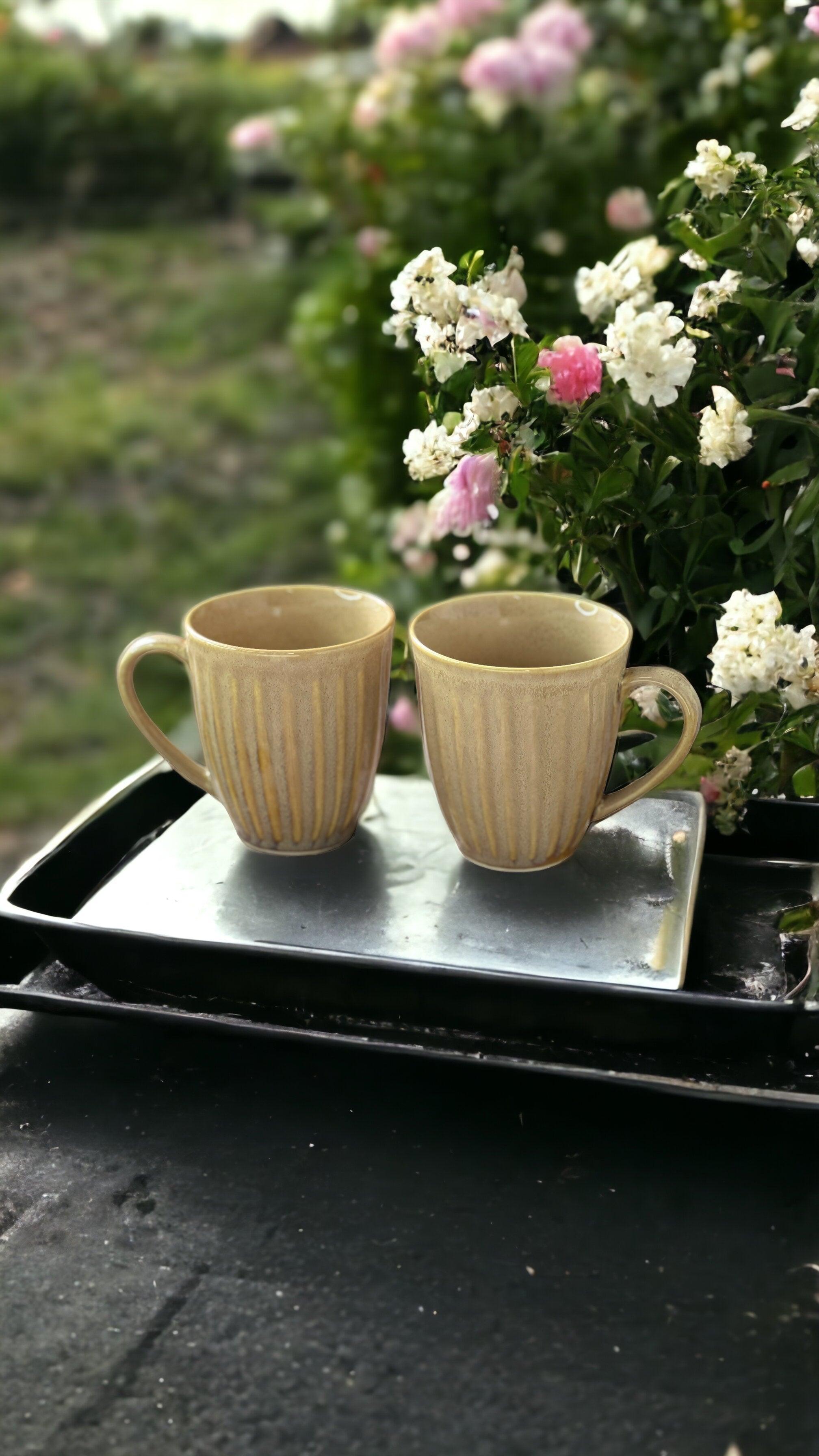 Chalk Mud Mugs | Set of 2 - Clayful Homes