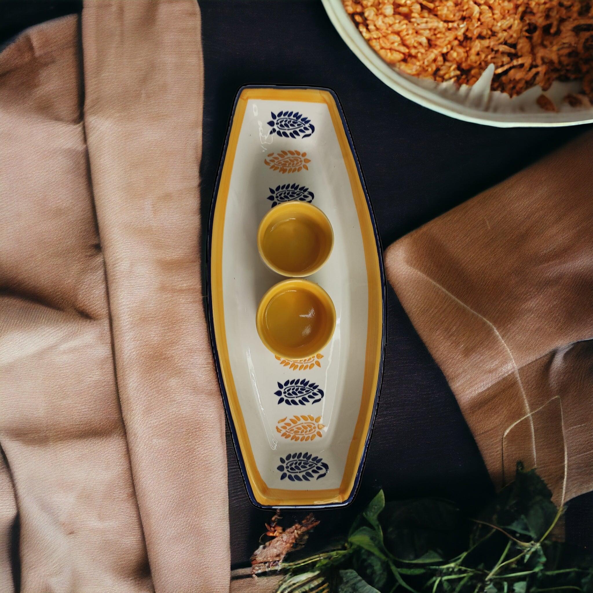 Umrao Snacks Platter - Clayful Homes