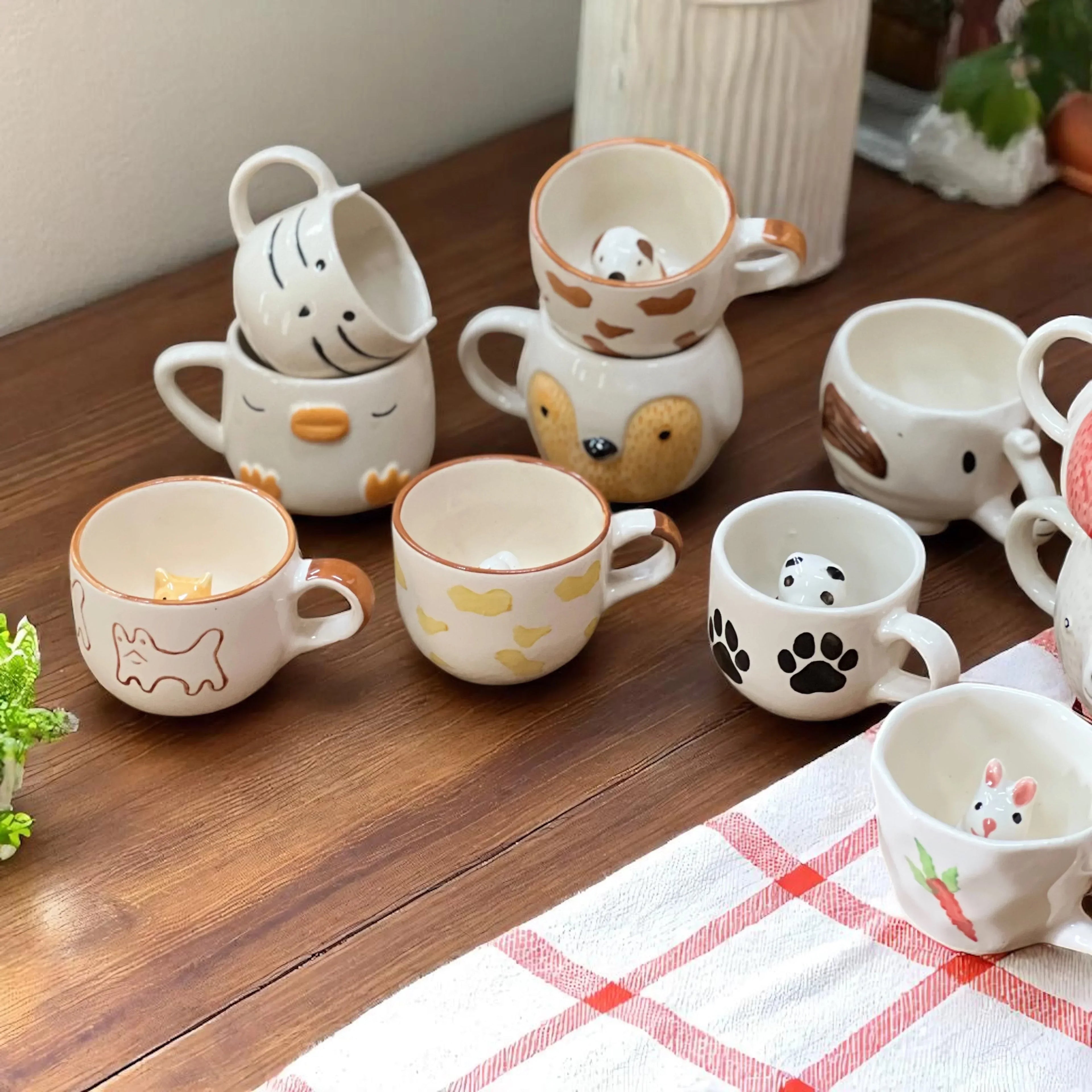 Animal Kingdom Mugs (Get 11 for price of 9) - Clayful Homes