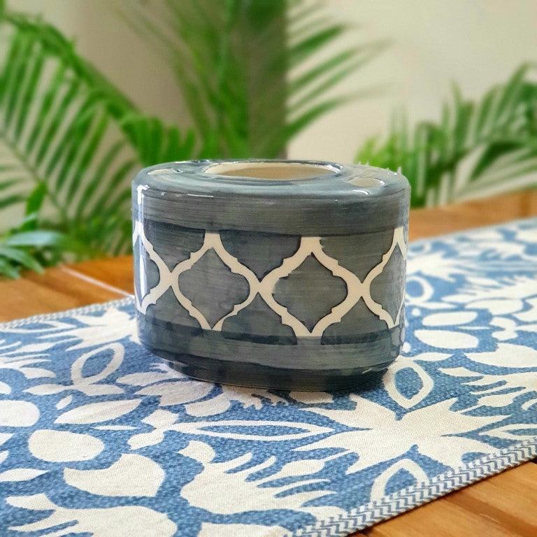 Grey Morroco Bathroom Set - Clayful Homes