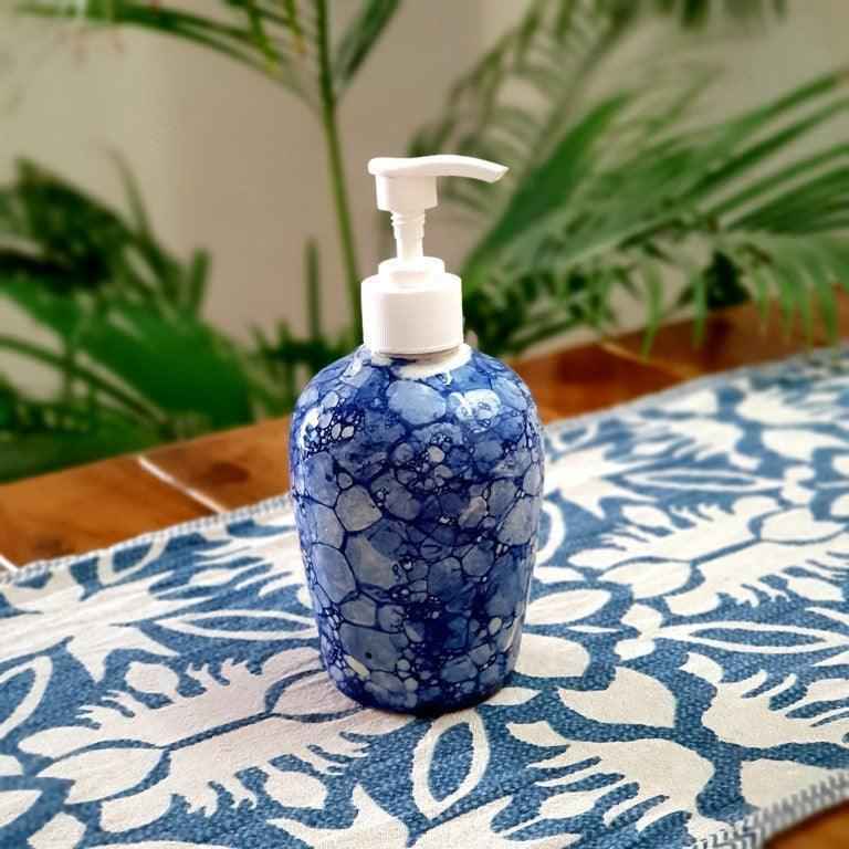 Blue Luster Bathroom Set - Clayful Homes