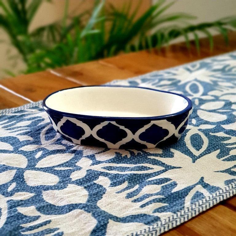 Blue Morroco Bathroom Set - Clayful Homes