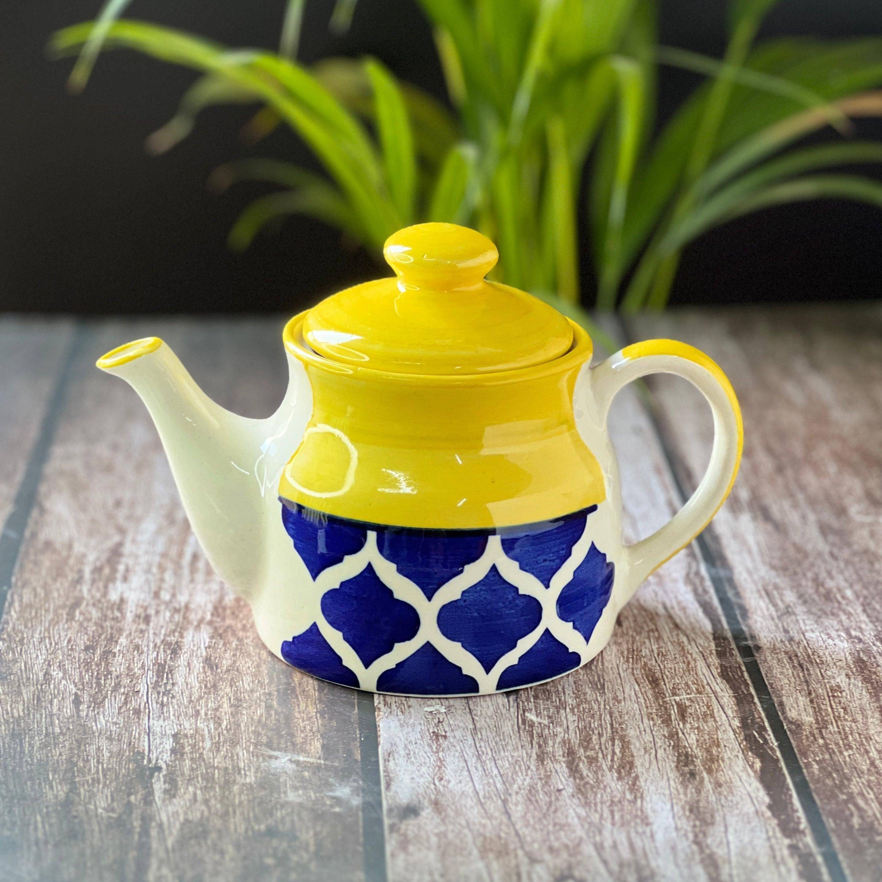 Four Moroccan Teapot Set - Clayful Homes