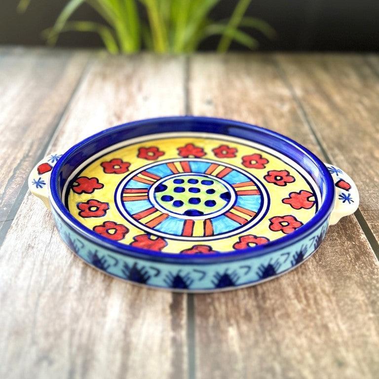 Red Flower Teapot Set - Clayful Homes