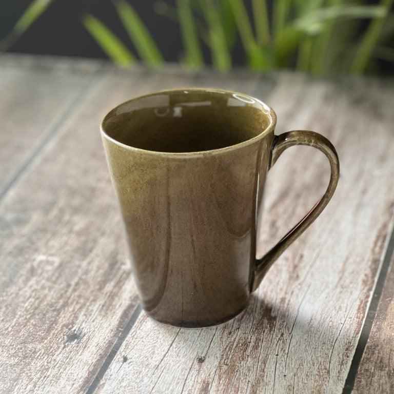 Madras Brown Mugs | Set of 2 - Clayful Homes