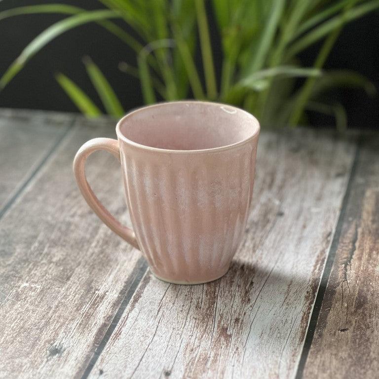 Chalk Pink Mugs | Set of 2 - Clayful Homes