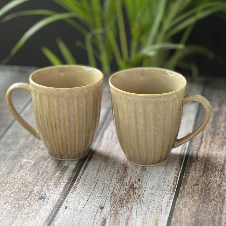 Chalk Mud Mugs | Set of 2 - Clayful Homes