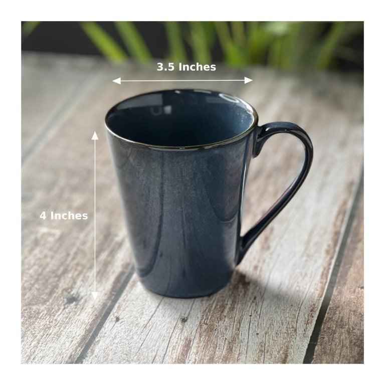 Madras Blue Mugs | Set of 2 - Clayful Homes