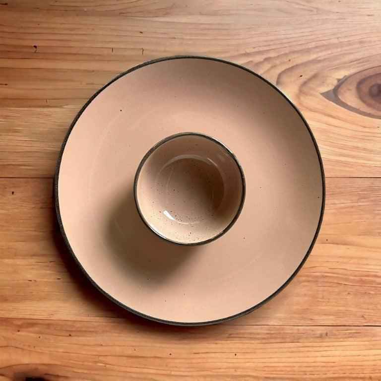 Coffee Brown Dinner Set (12 Pcs) - Clayful Homes