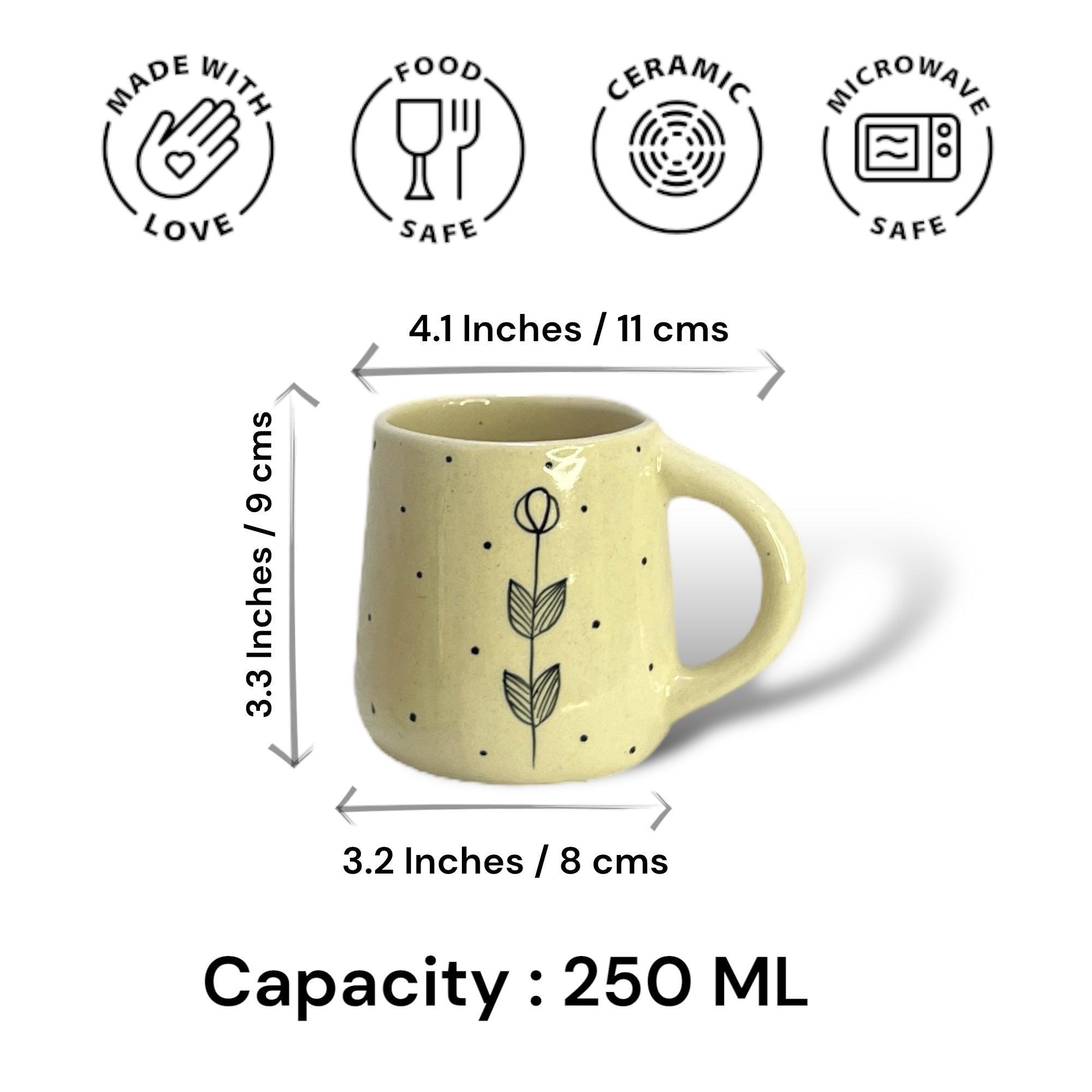 Closed Tulip Mugs - Clayful Homes