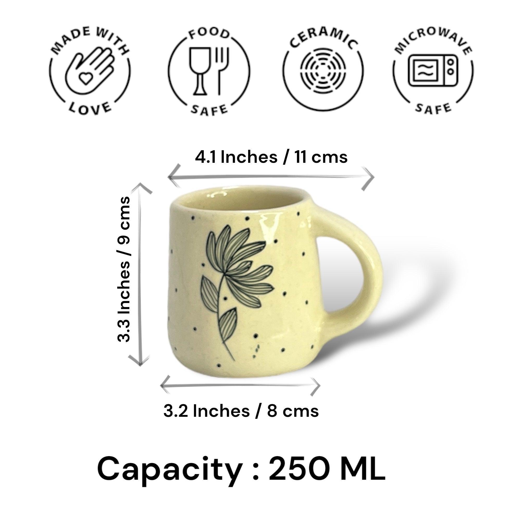 Open Tulip Mugs - Clayful Homes