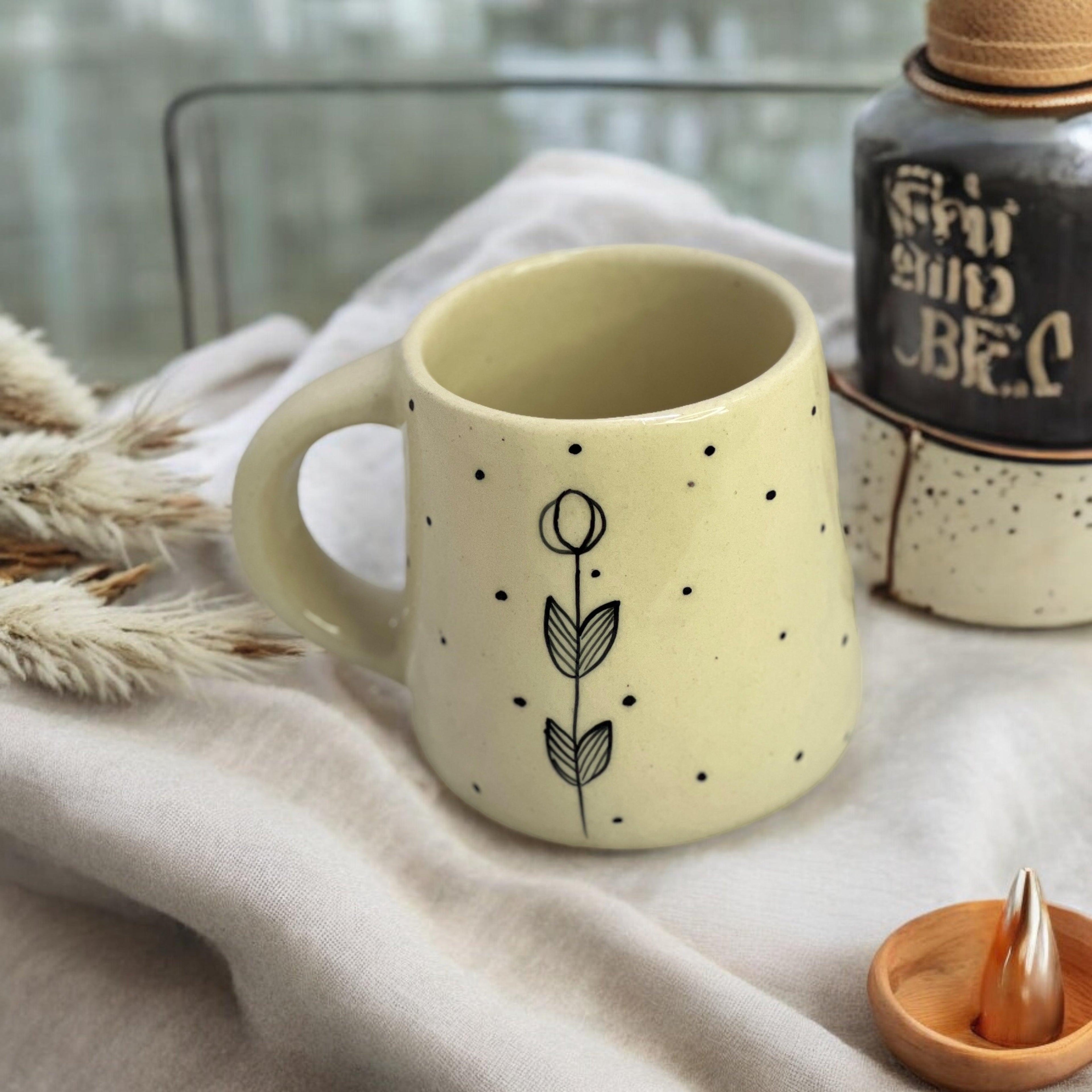 Closed Tulip Mugs - Clayful Homes