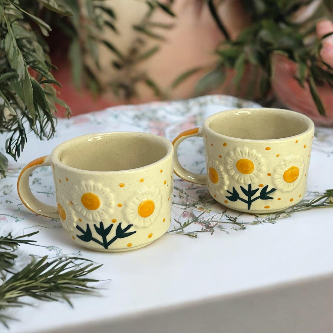 Sunny Mugs - Clayful Homes