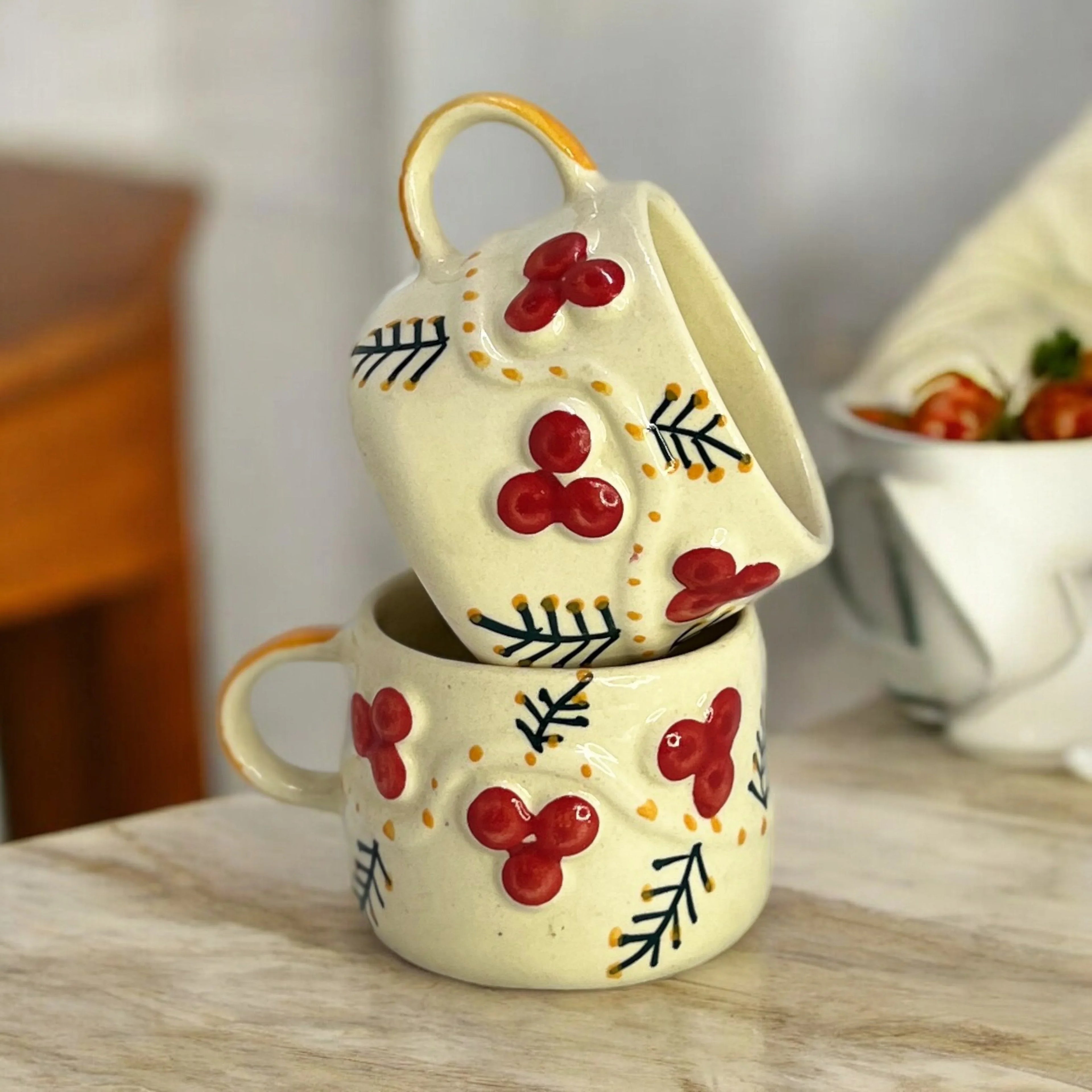 Cherry-licious Mugs Set of 6