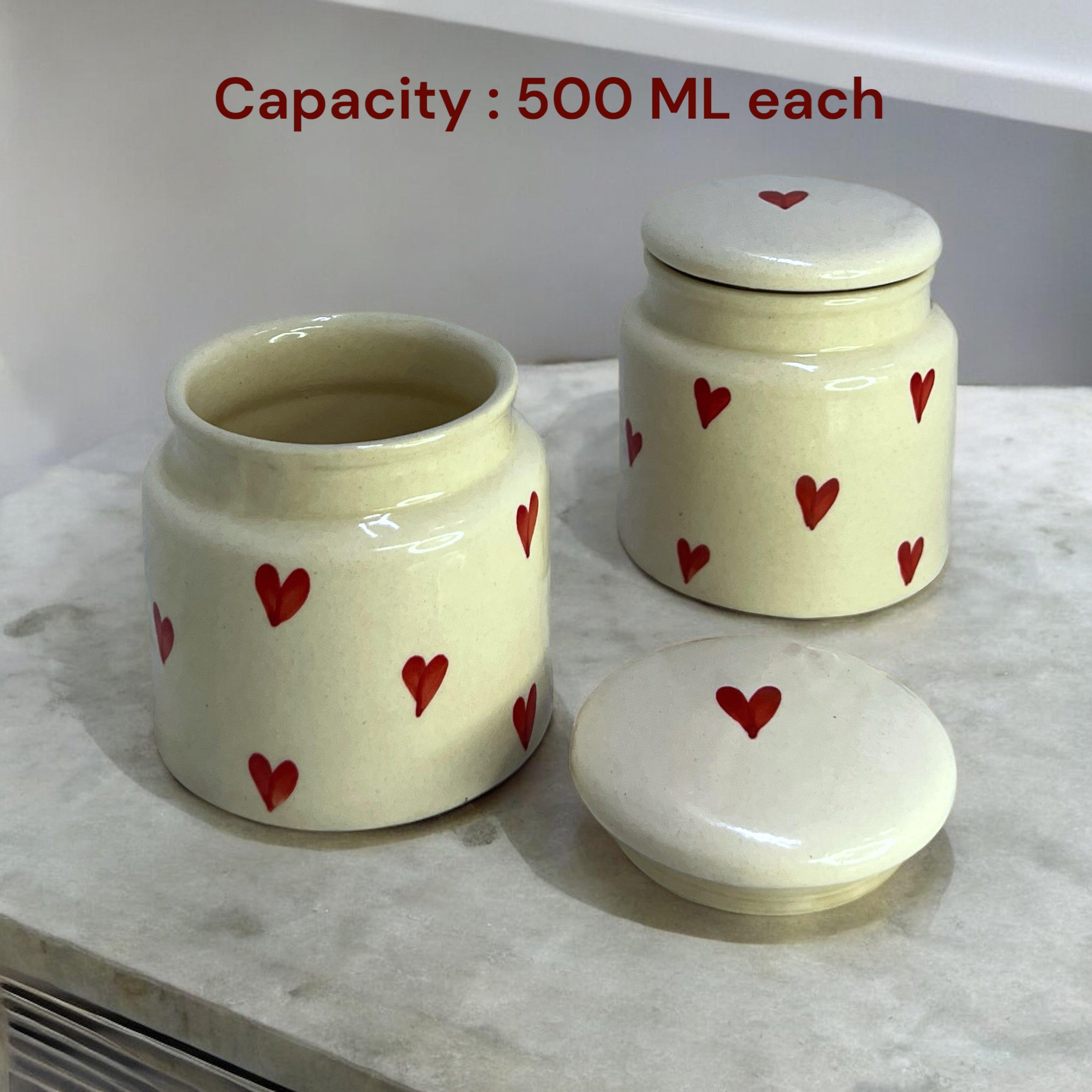 Love Cookie & Pickle Jars - Clayful Homes