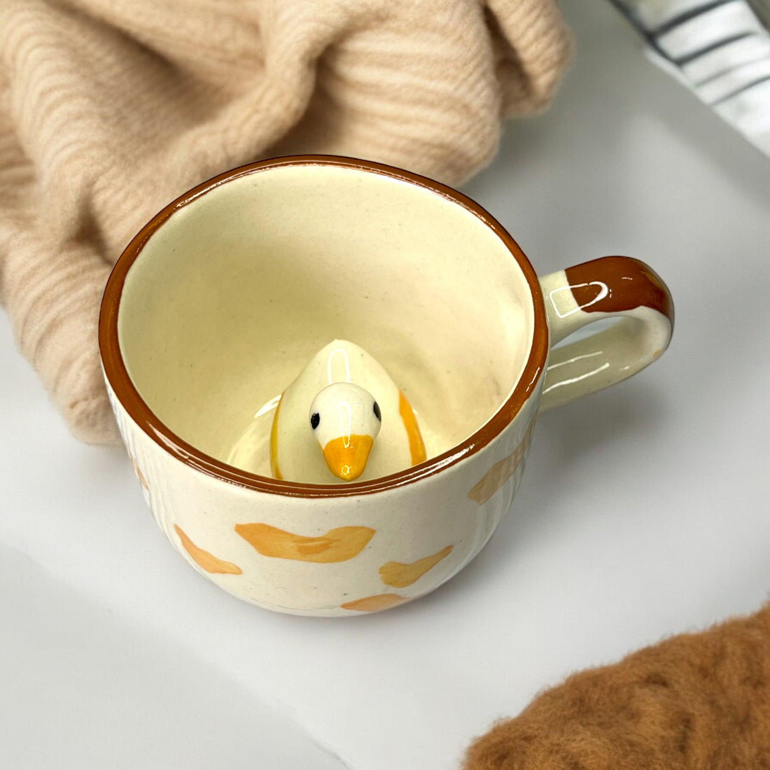 Quack Duck Mug - Clayful Homes
