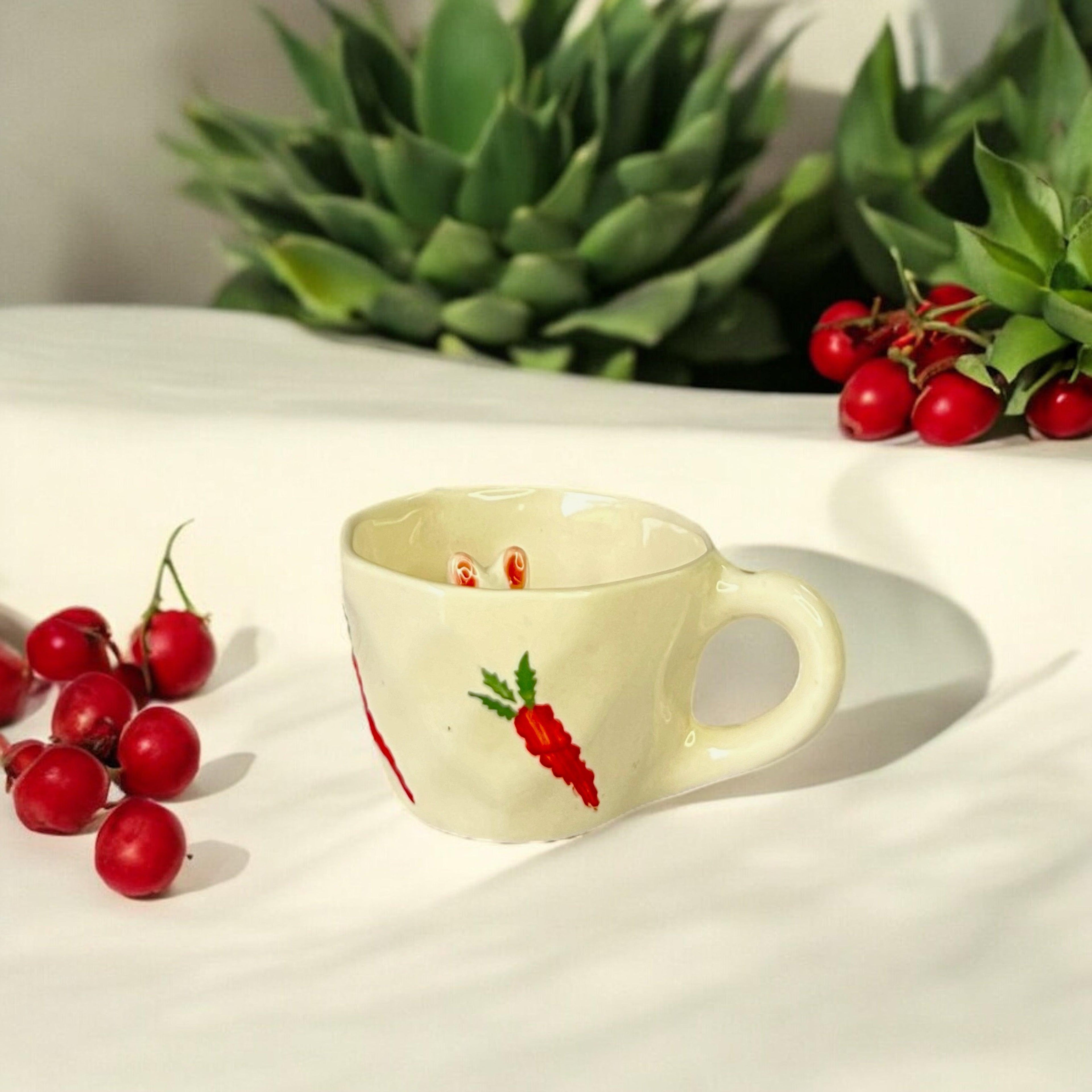 Hop Rabbit Mug - Clayful Homes