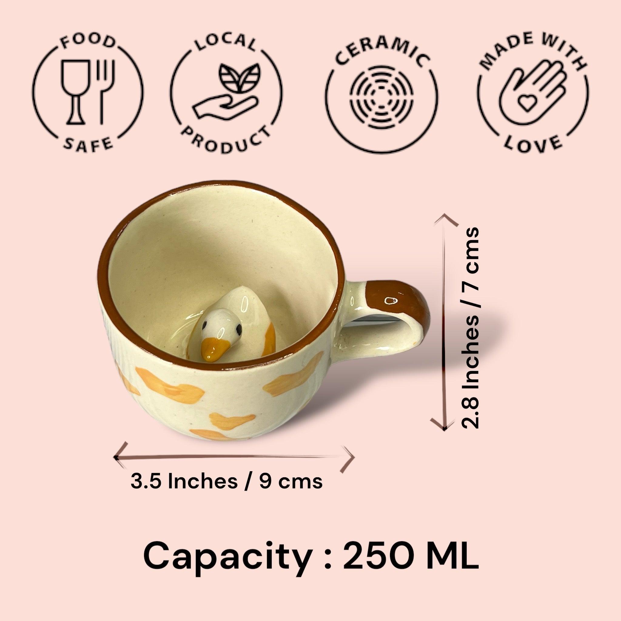 Quack Duck Mug - Clayful Homes