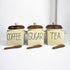 Tea Sugar Coffee Jars - Clayful Homes