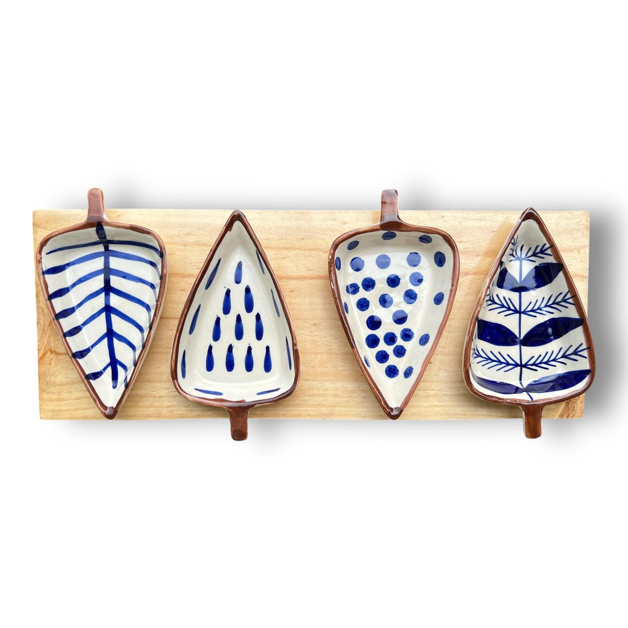 Leaf Platter - Clayful Homes