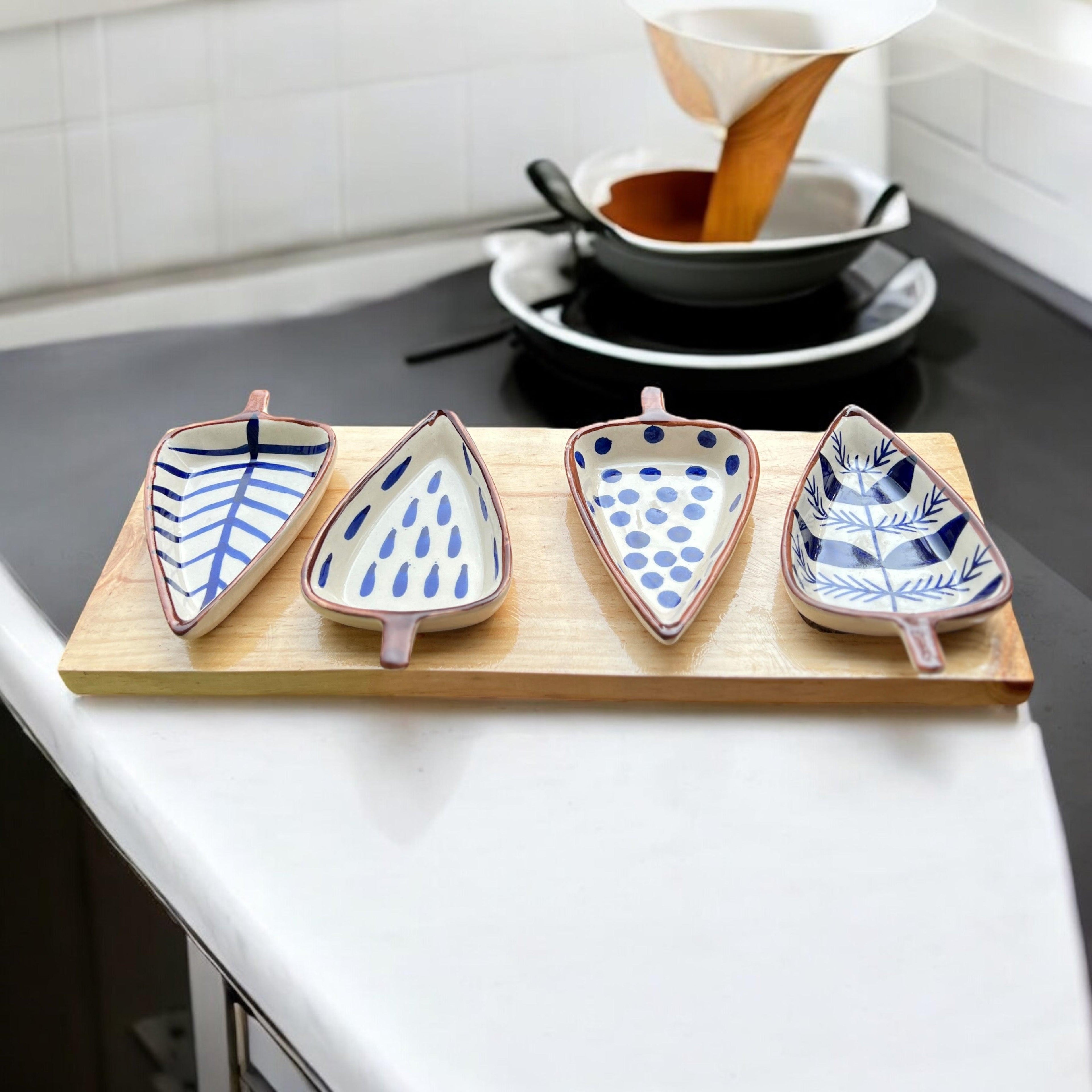 Leaf Platter - Clayful Homes