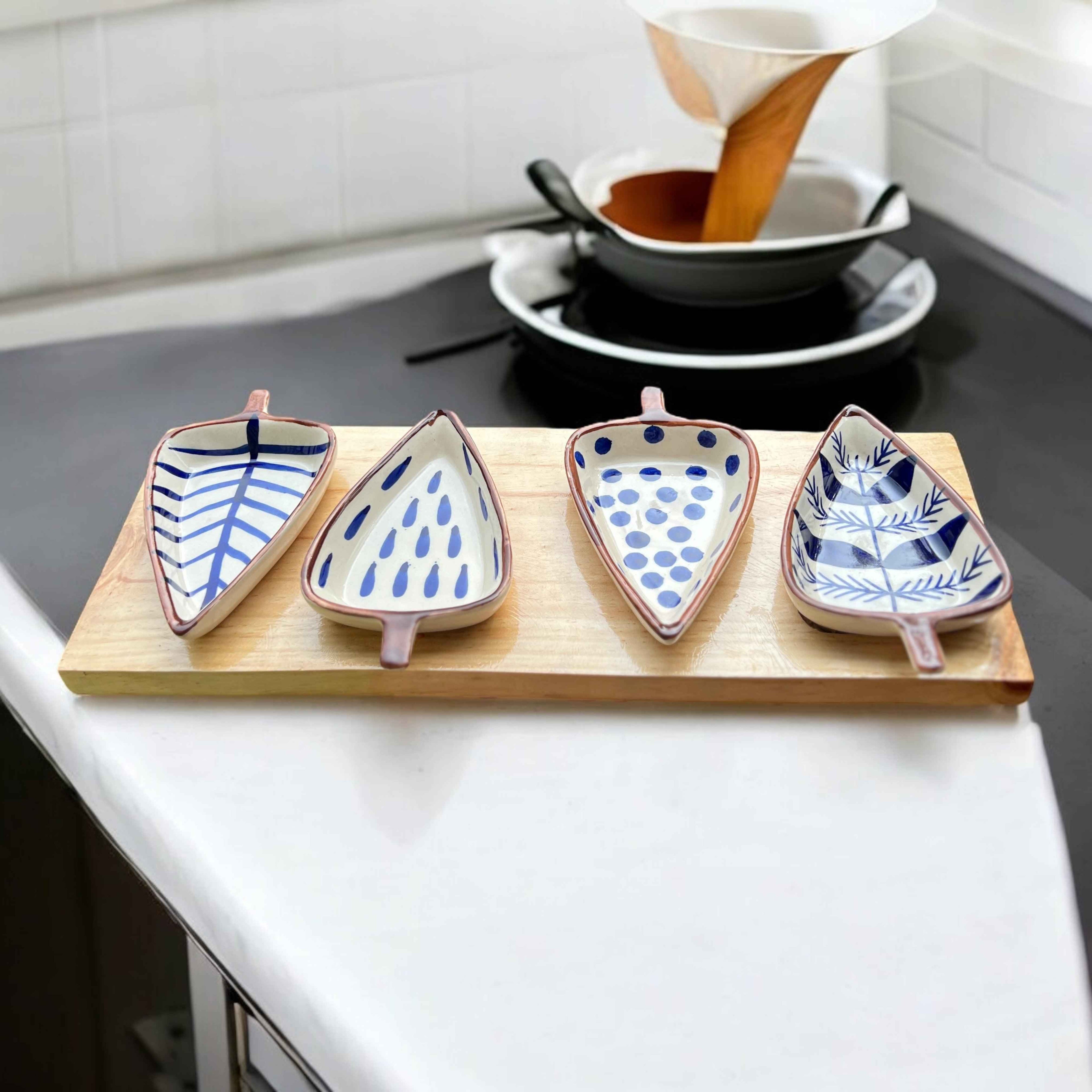 Leaf Platter - Clayful Homes