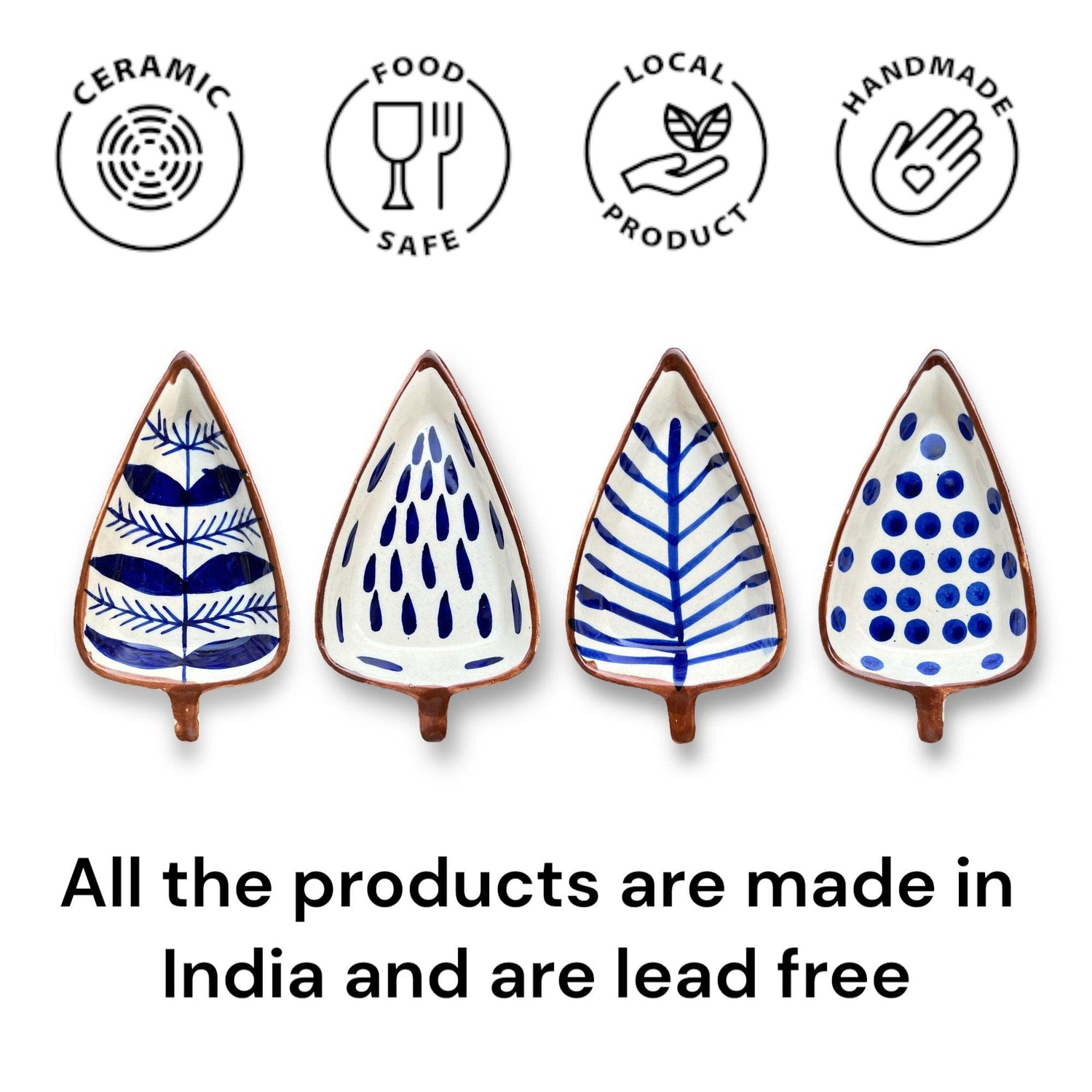 Leaf Platter - Clayful Homes