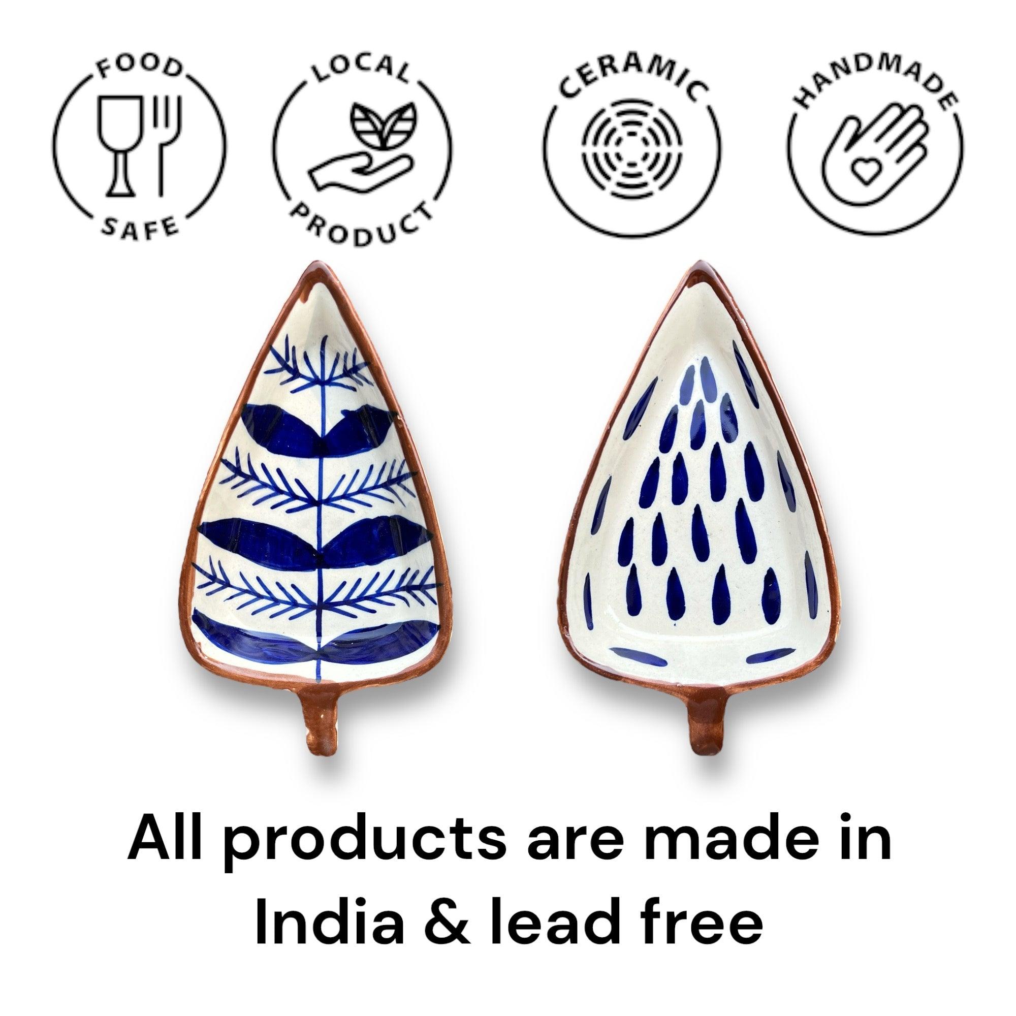 Leaf Platter Bold - Clayful Homes