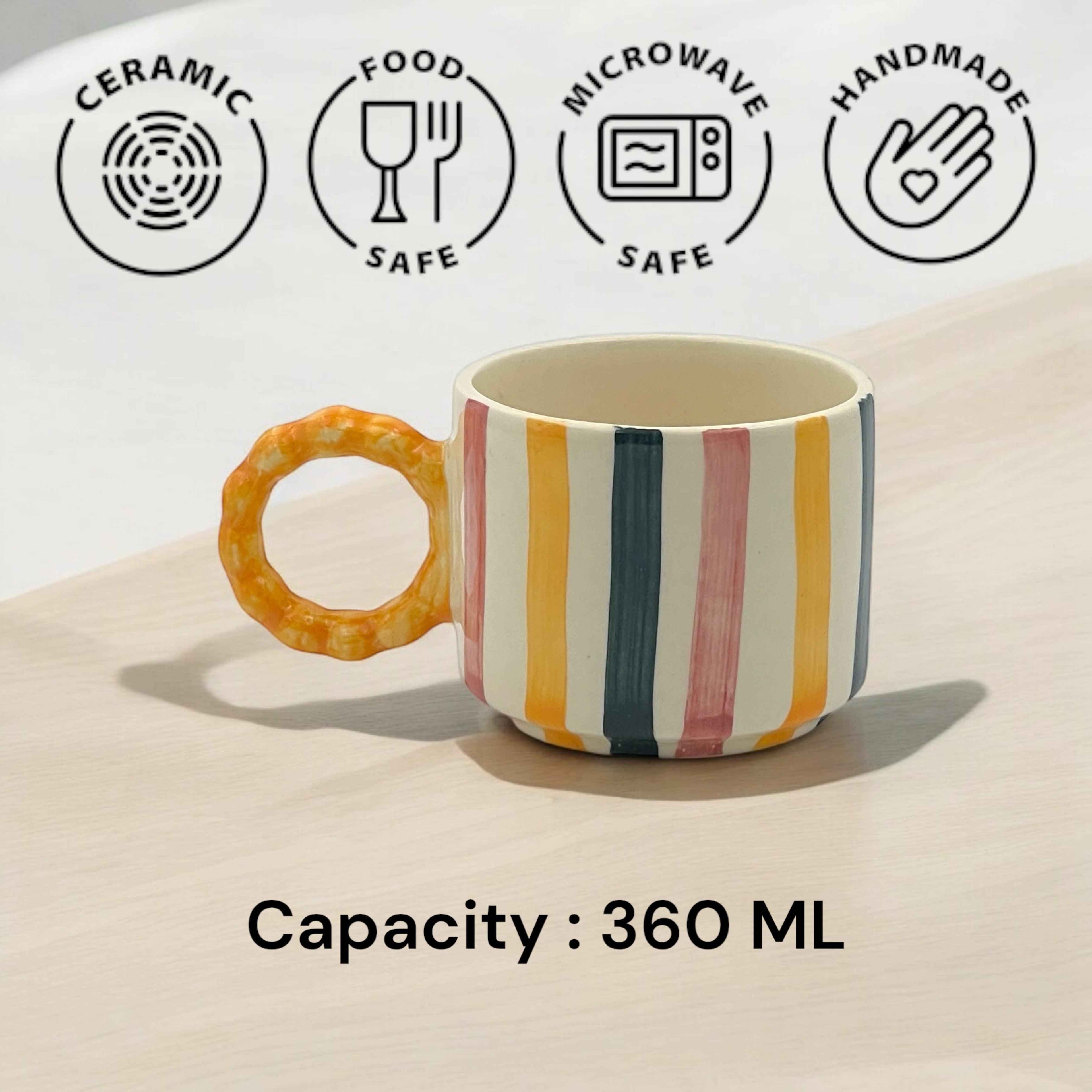 Pretzel Strips Mug Set