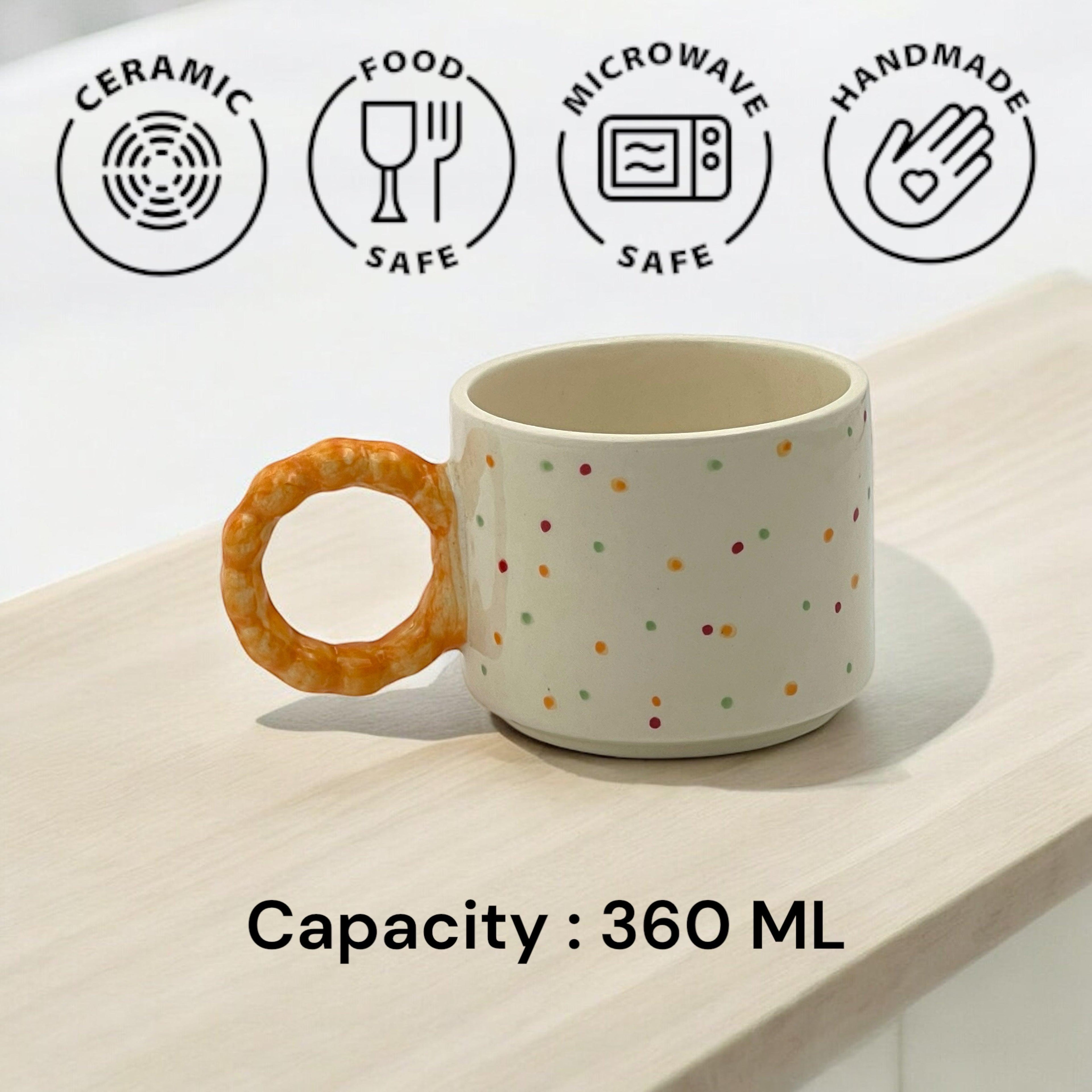 Pretzel Dots Mug Set - Clayful Homes