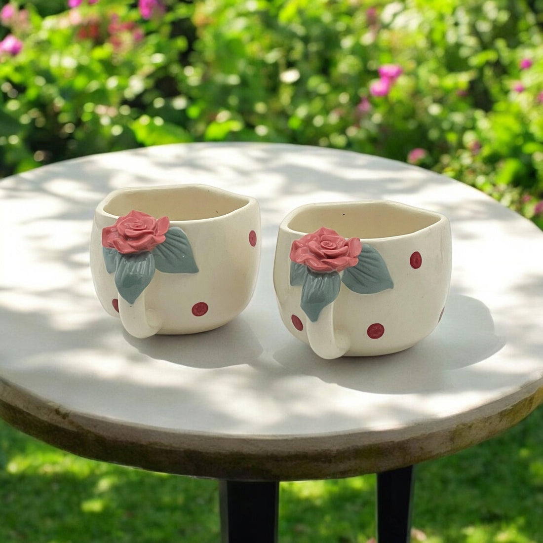 Rose given twice - Clayful Homes