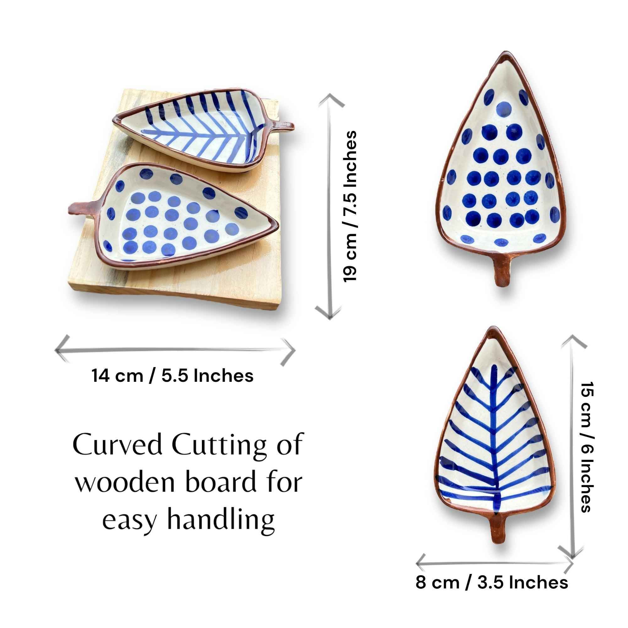 Leaf Platter Strong - Clayful Homes