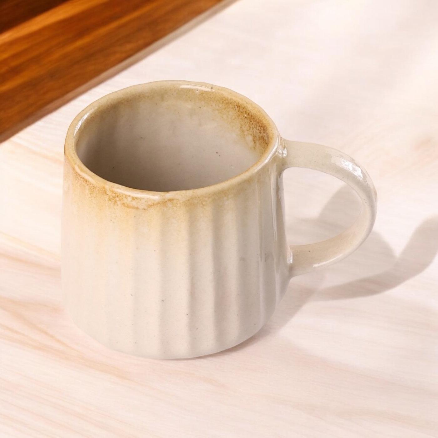 Fab Bharat Mugs Brown - Clayful Homes
