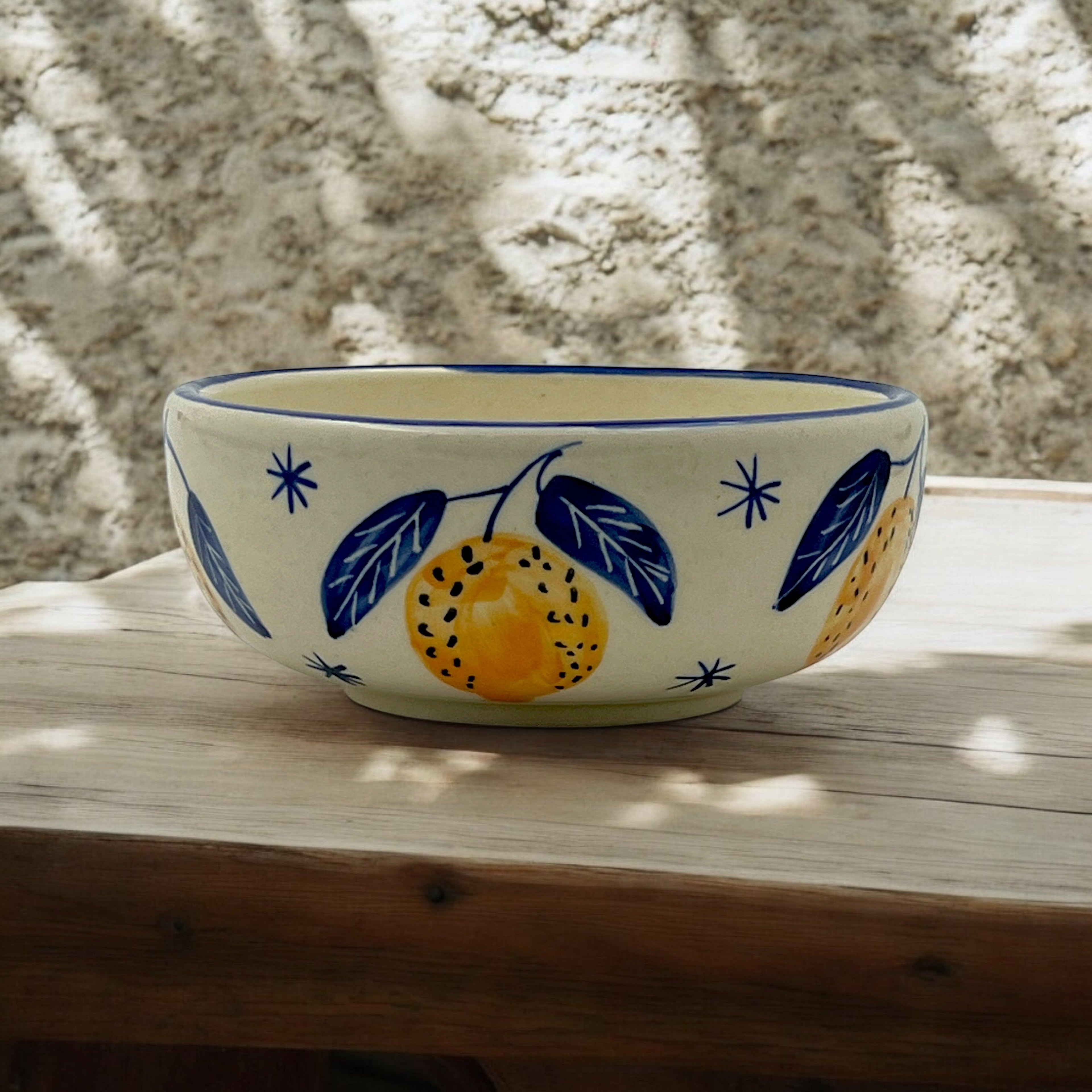 Two Lemon Bowls - Clayful Homes
