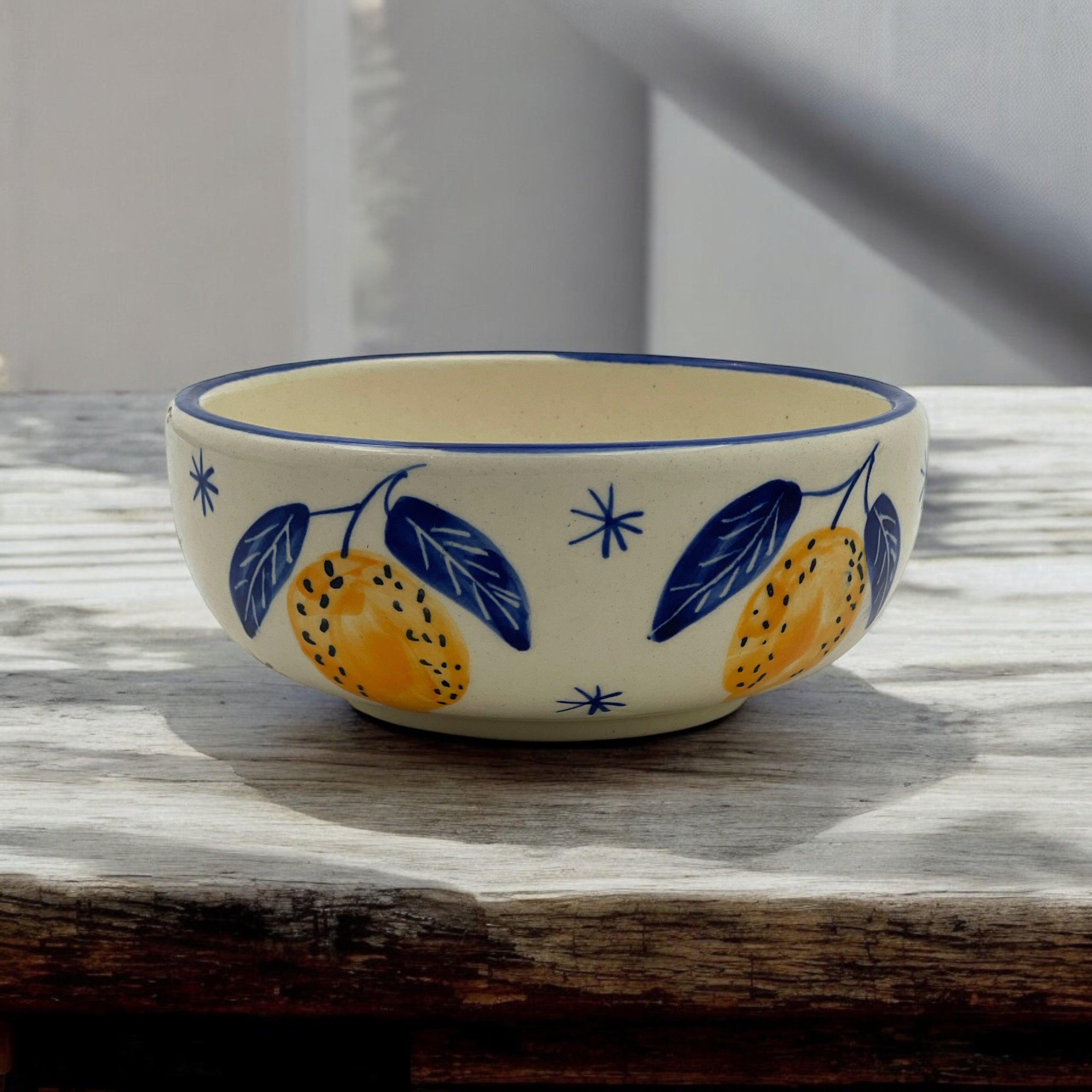 Two Lemon Bowls - Clayful Homes