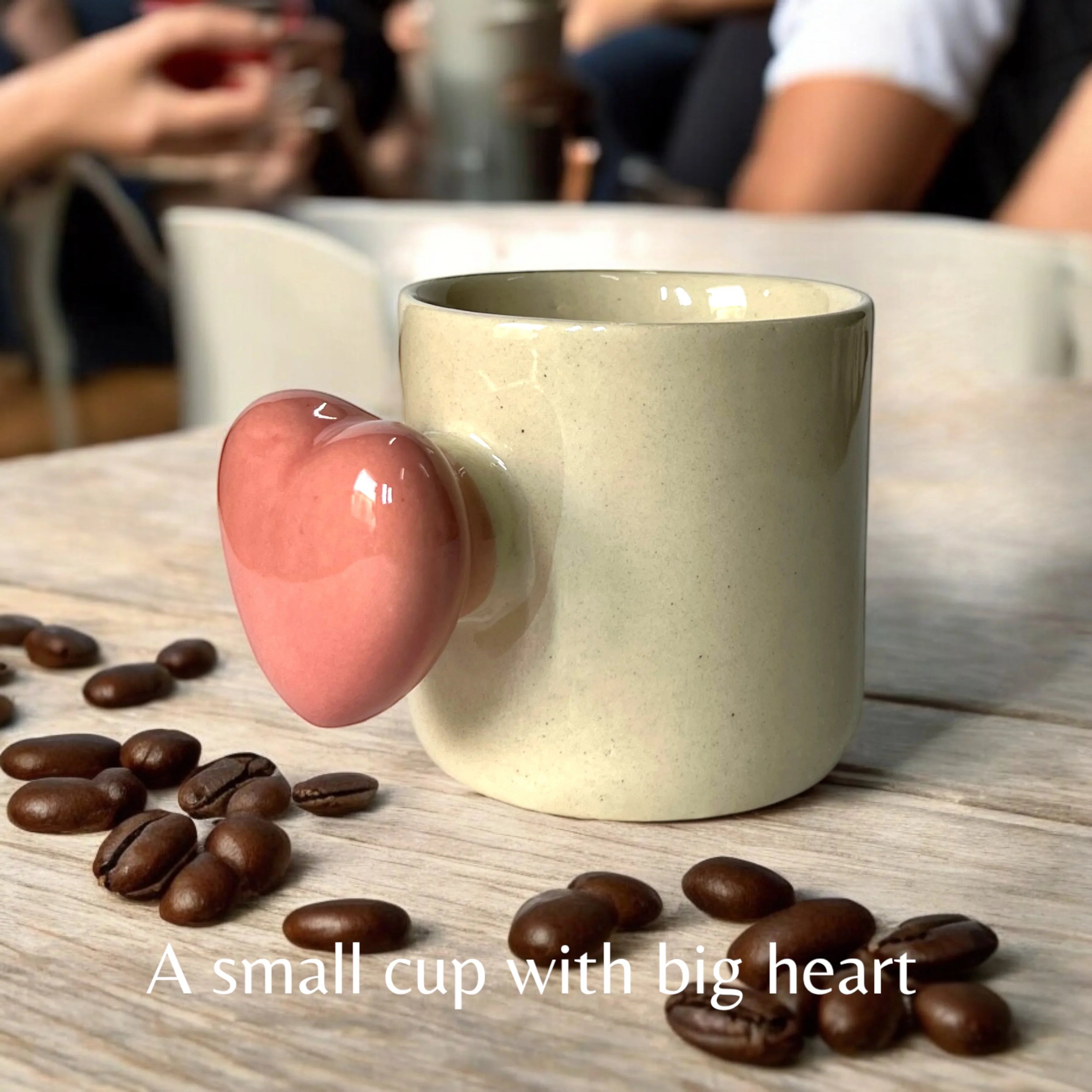 My Pink Heart In You Set of 6 Mugs - Clayful Homes