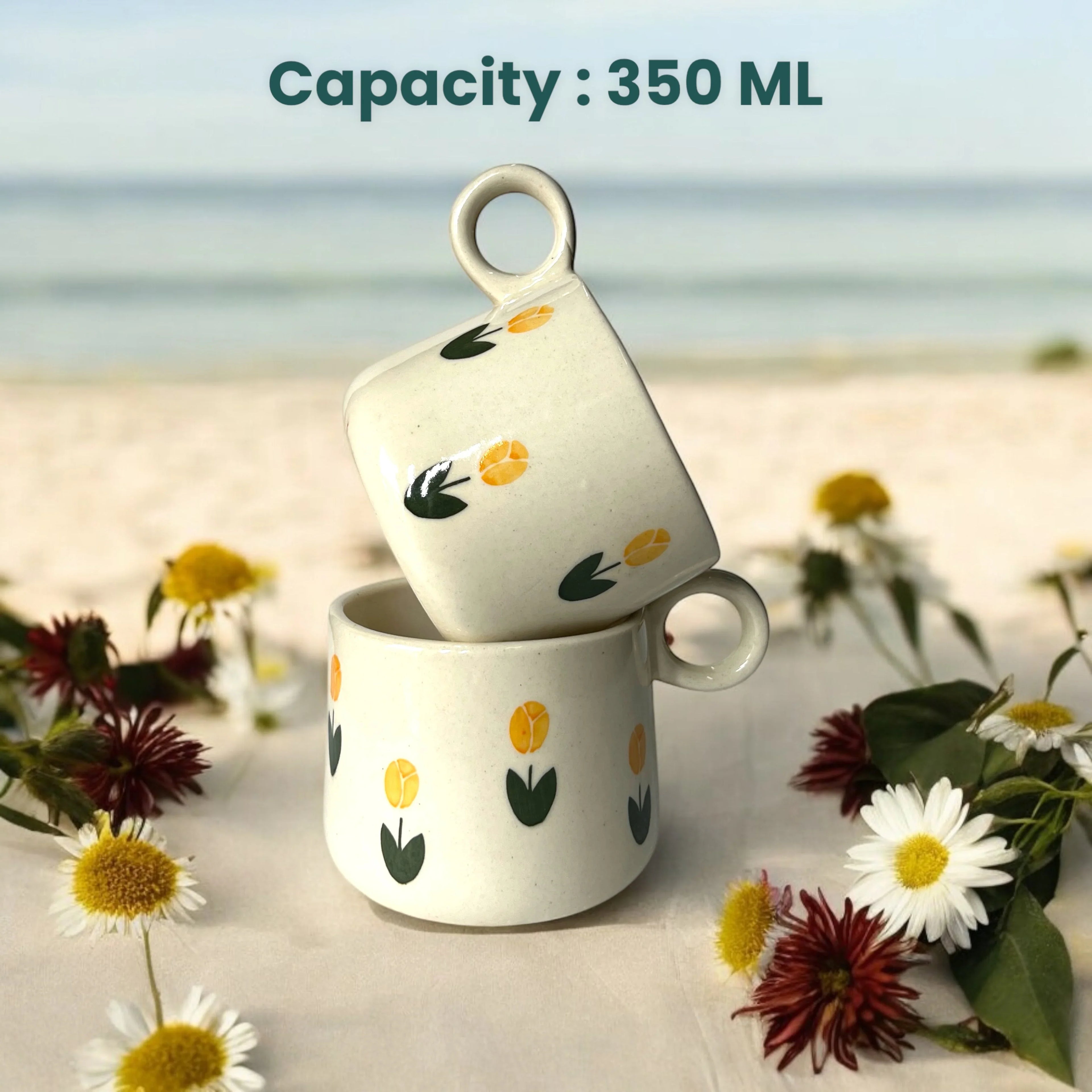 Blooming Sun Flower - Clayful Homes