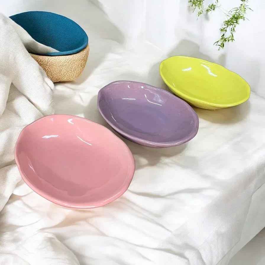 3 Serving Platter Bowls - Clayful Homes