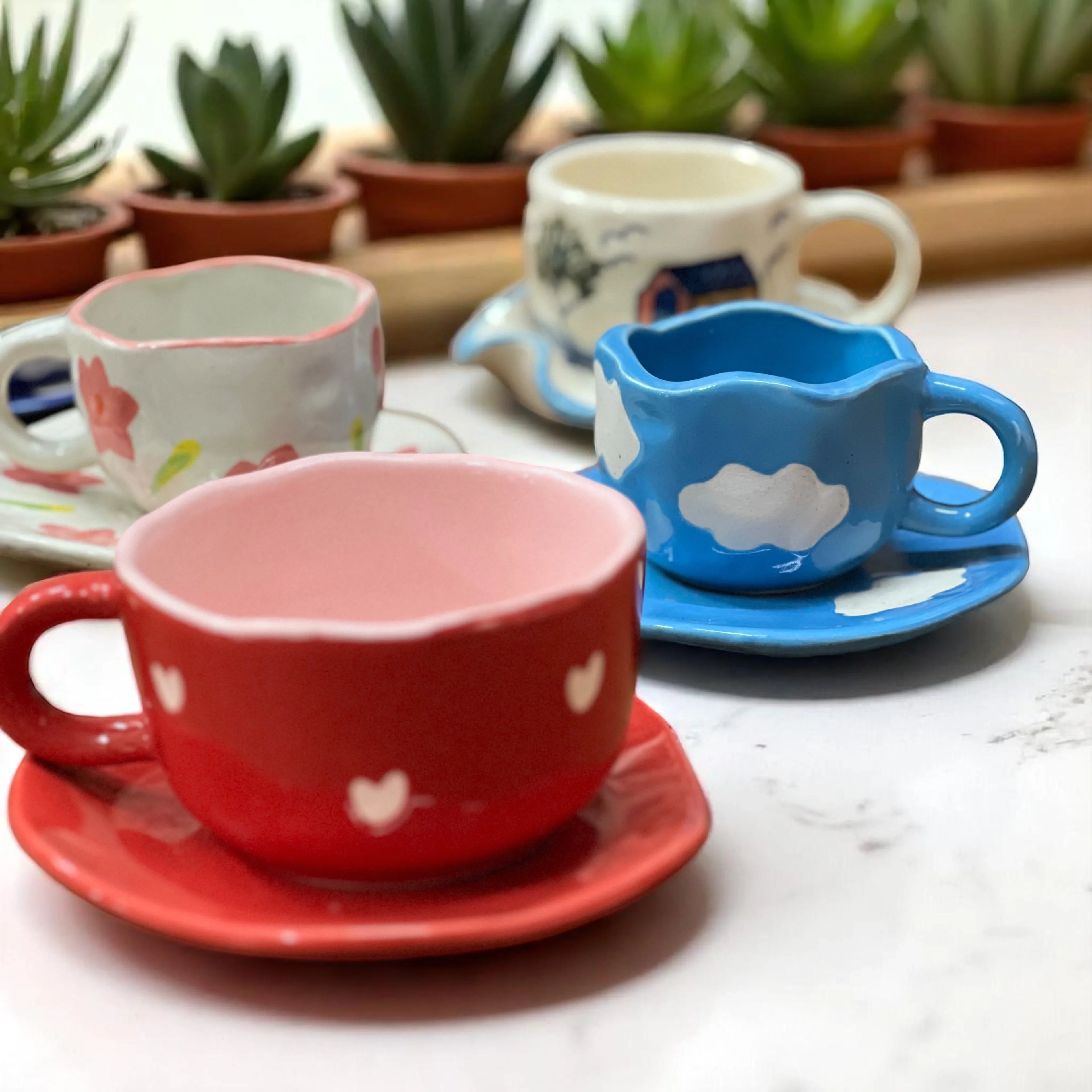 The Saucerous Ones (Get 6 for price of 5) - Clayful Homes