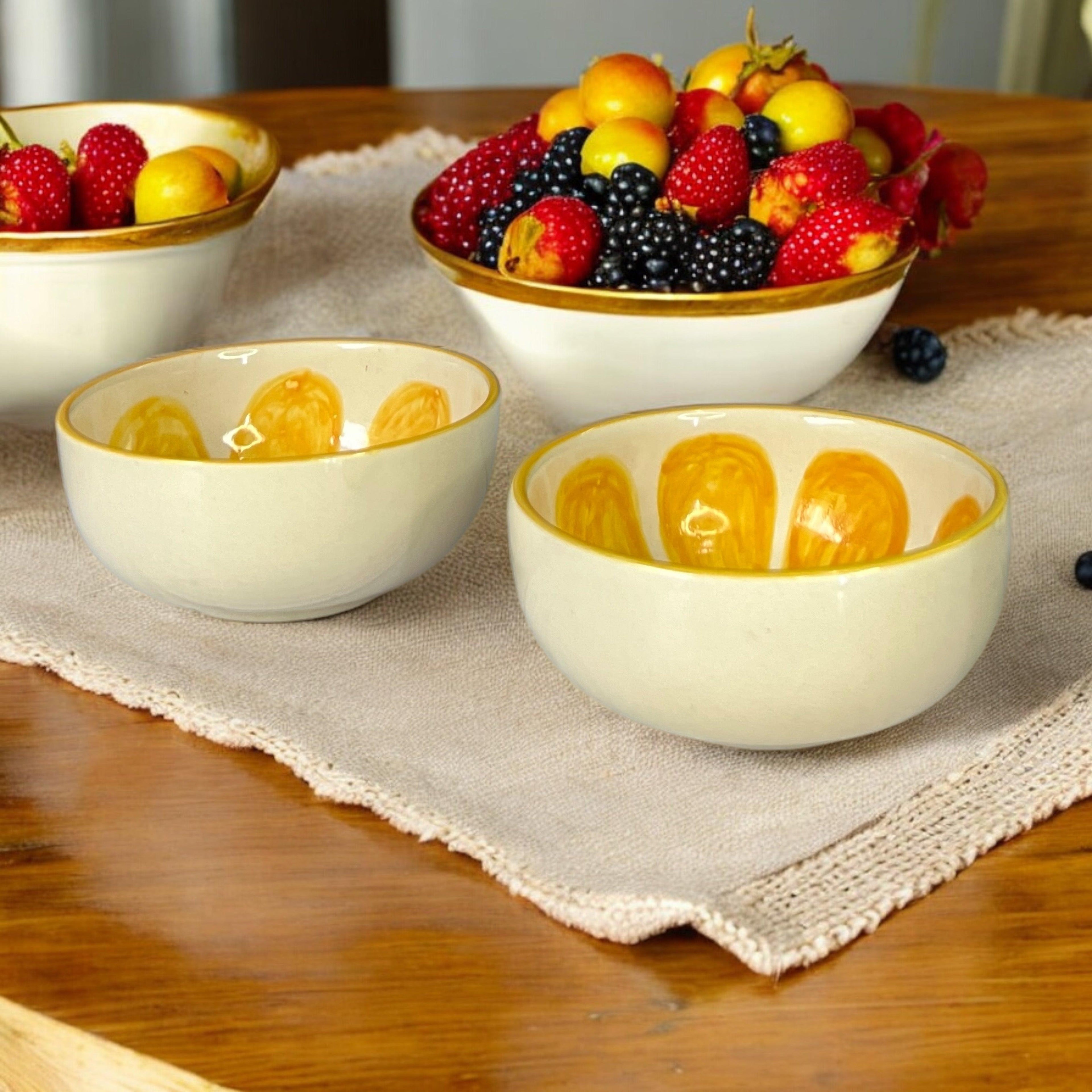 Passion Fruit Snack Bowls - Clayful Homes