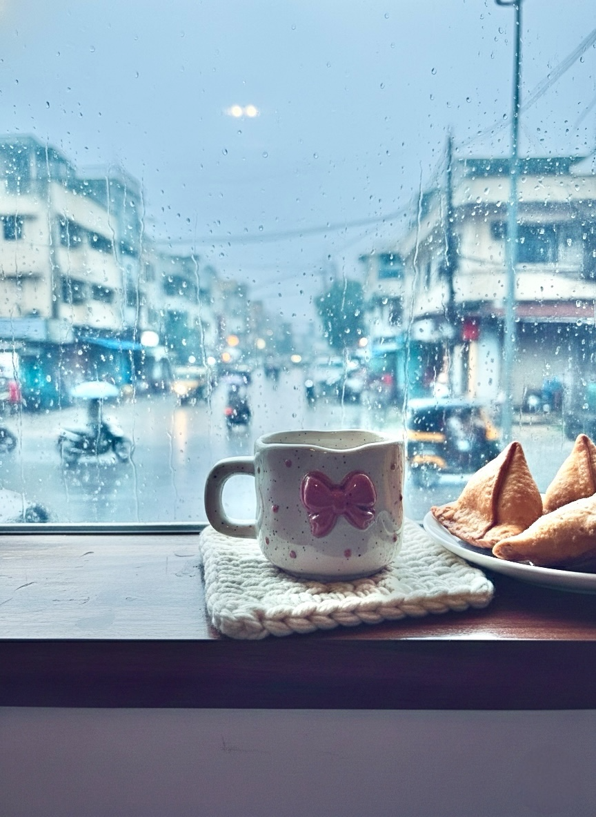 The Ribbon Mug Offwhite (Pack of 2)