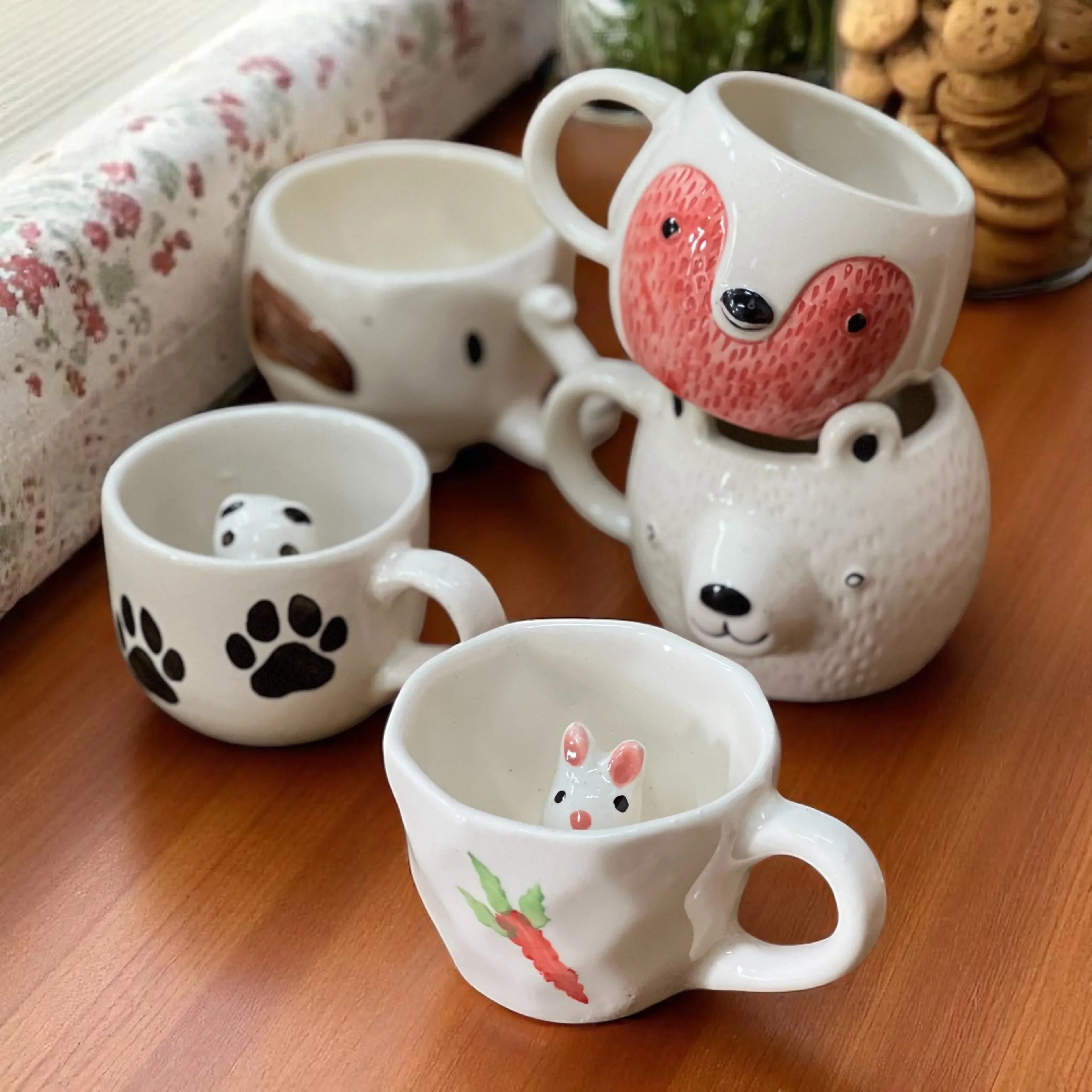 Animal Kingdom Mugs (Get 11 for price of 9) - Clayful Homes