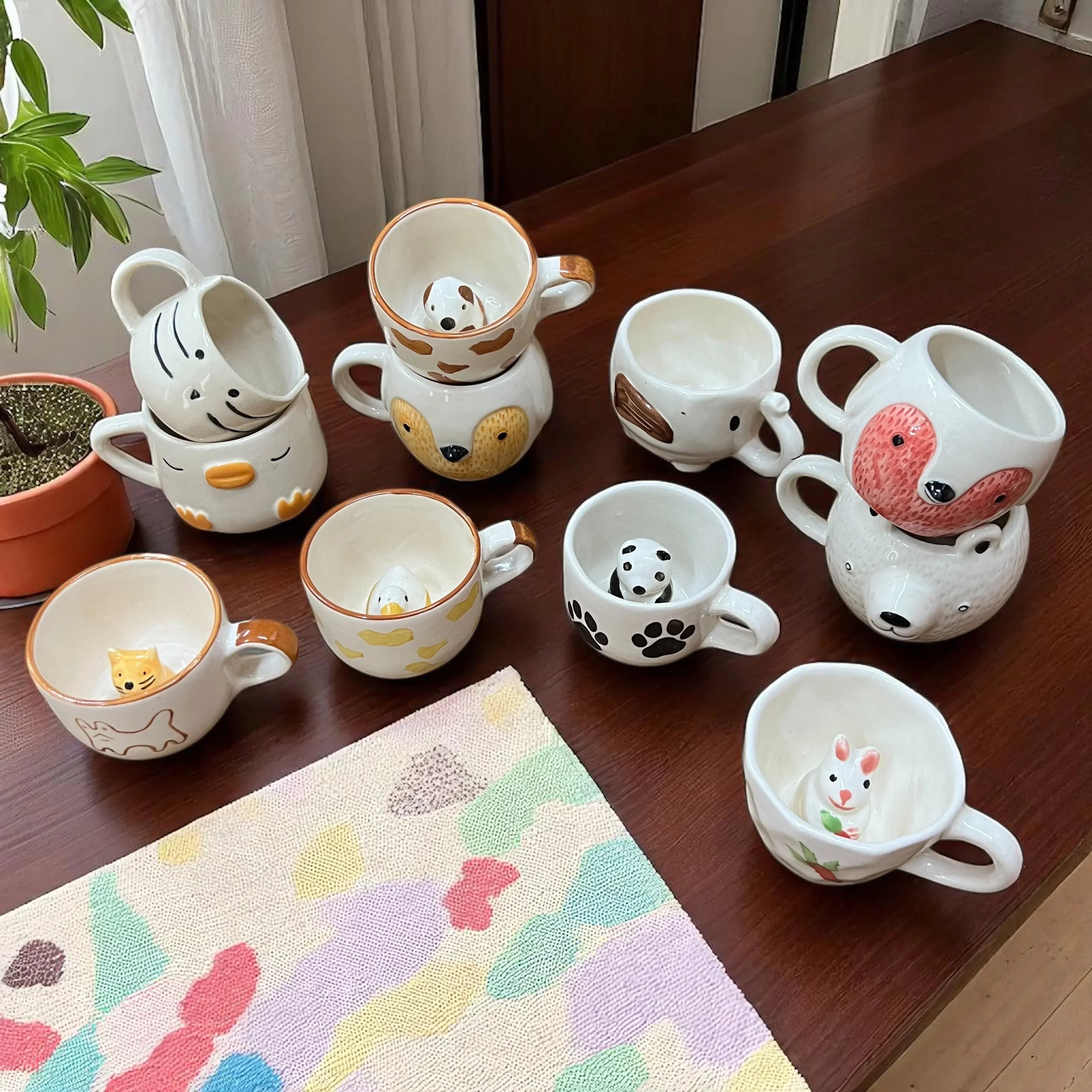 Animal Kingdom Mugs (Get 11 for price of 9) - Clayful Homes