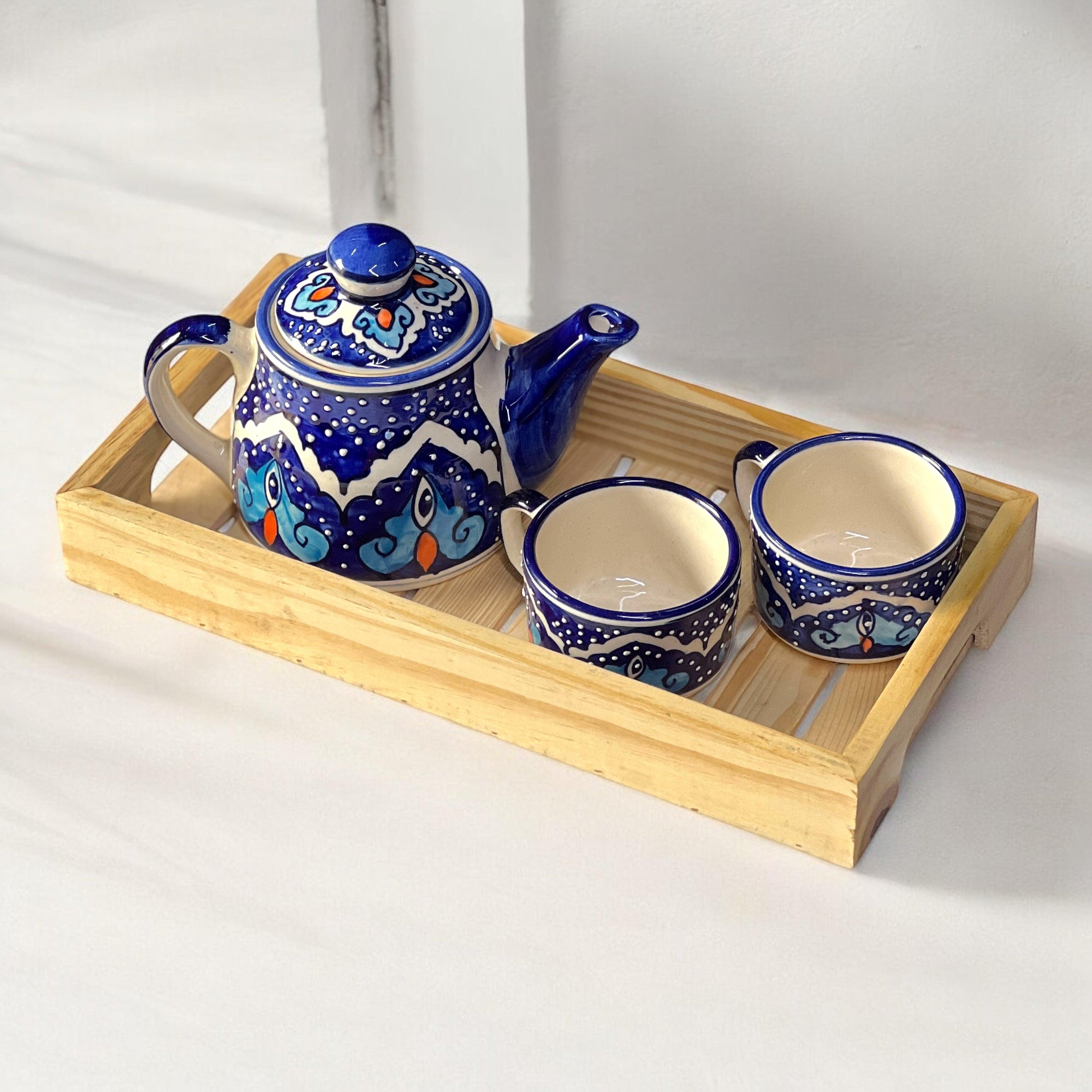 Two Open Eye Wooden l - Clayful Homes