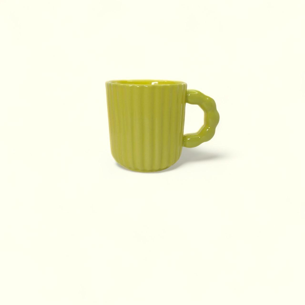 Mustard Bracelet Mug - Clayful Homes