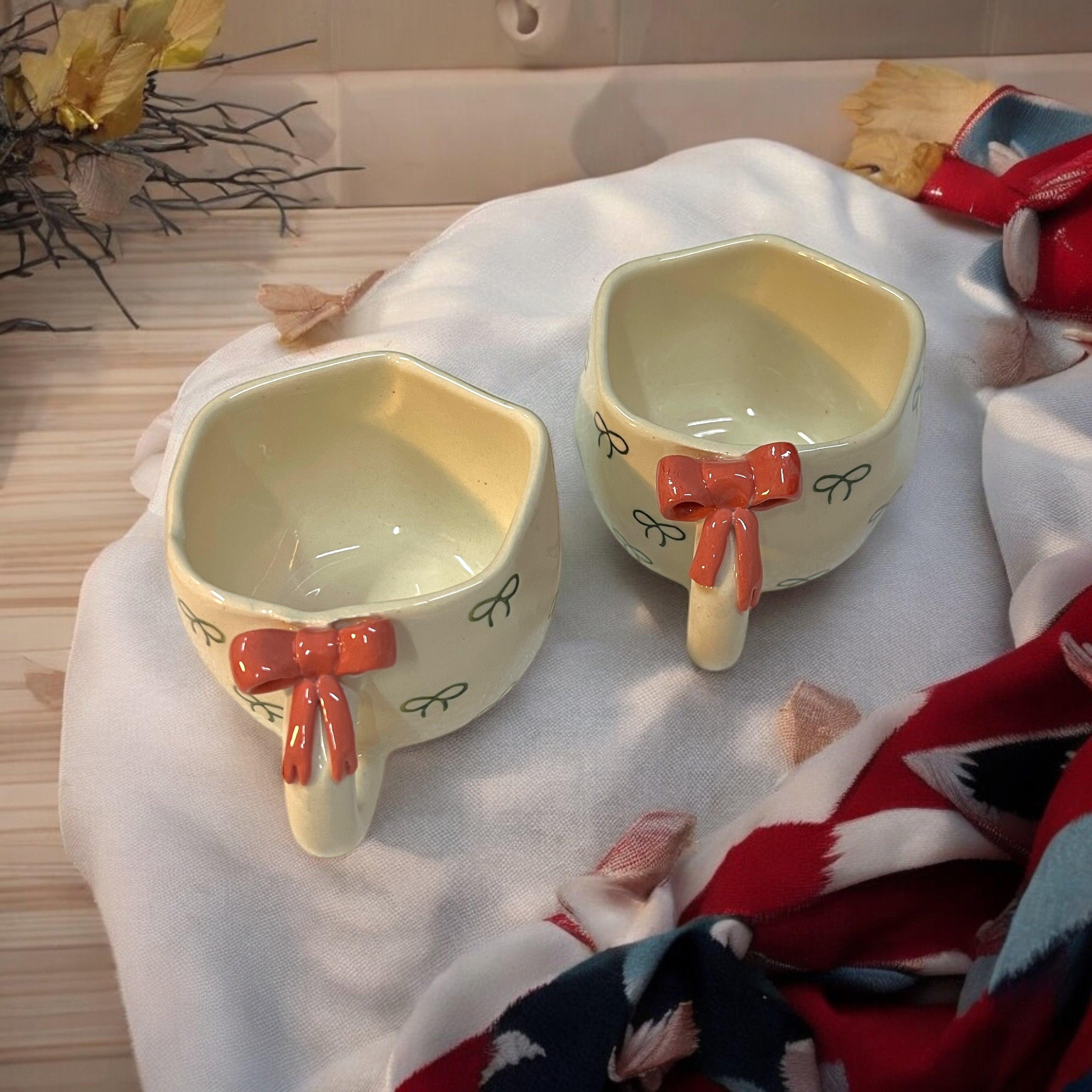 Bow-Down-Ceramic-Coffee-Mugs-Clayfulhomes