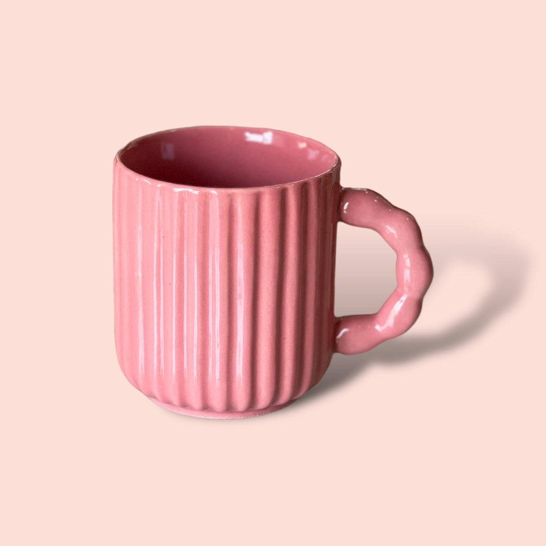 Pink Bracelet Mug - Clayful Homes