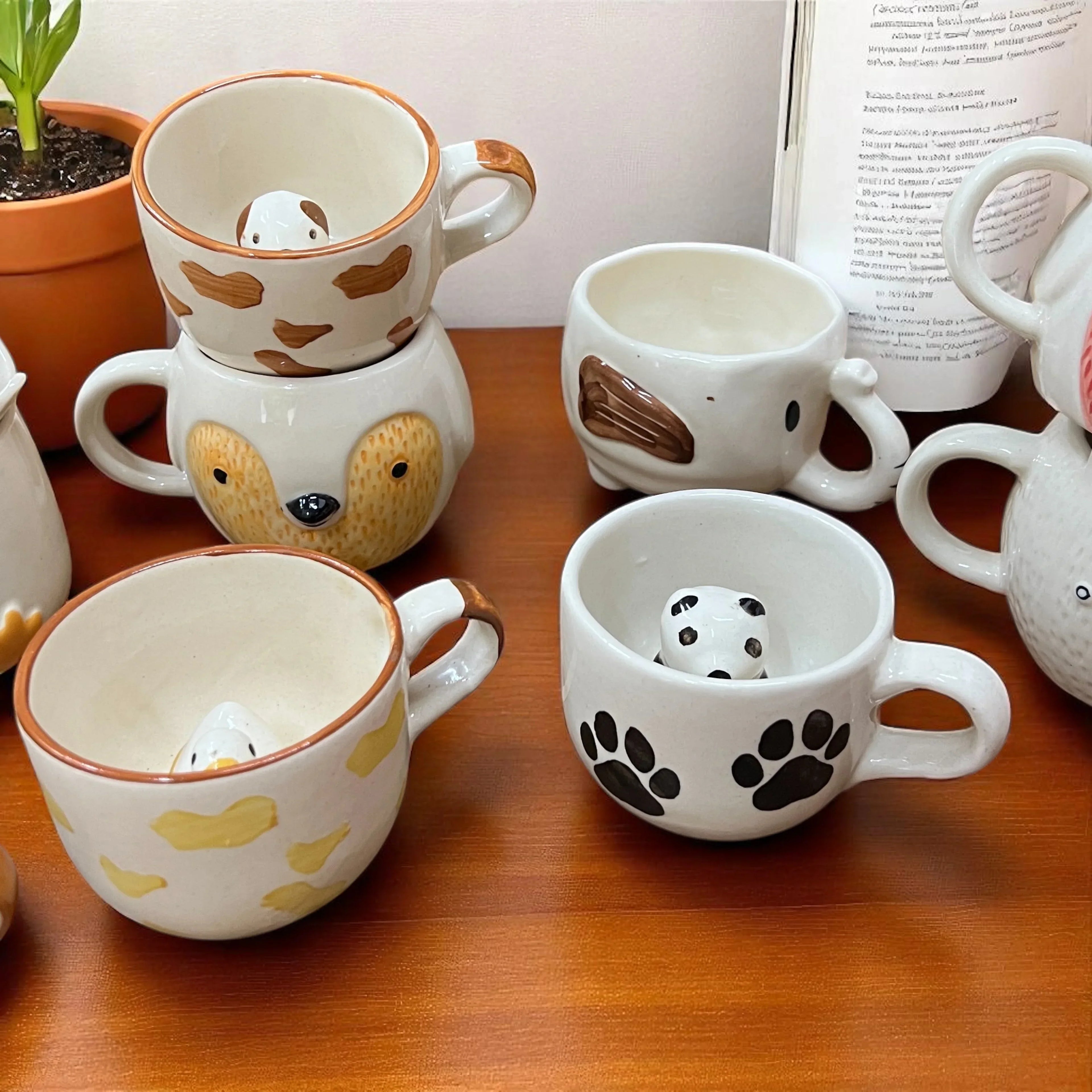 Animal Kingdom Mugs (Get 11 for price of 9) - Clayful Homes